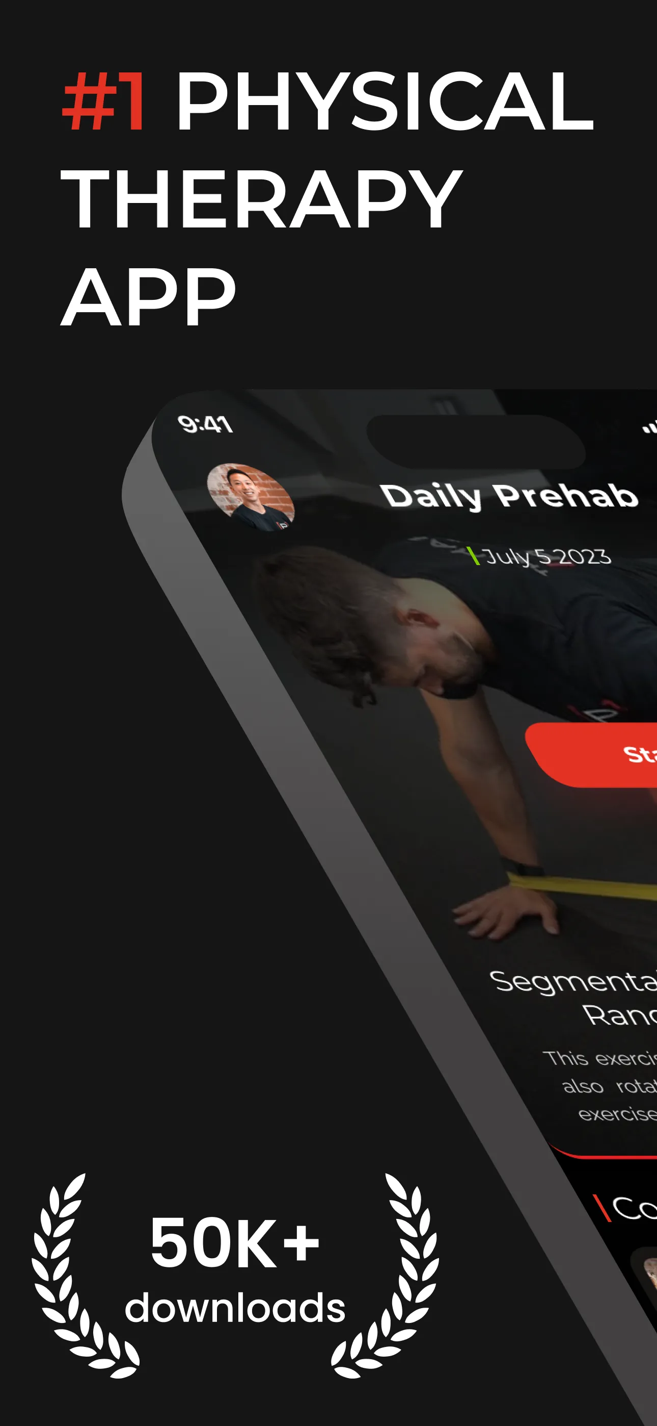 Prehab: Physical Therapy, Pain iphone screenshot 1