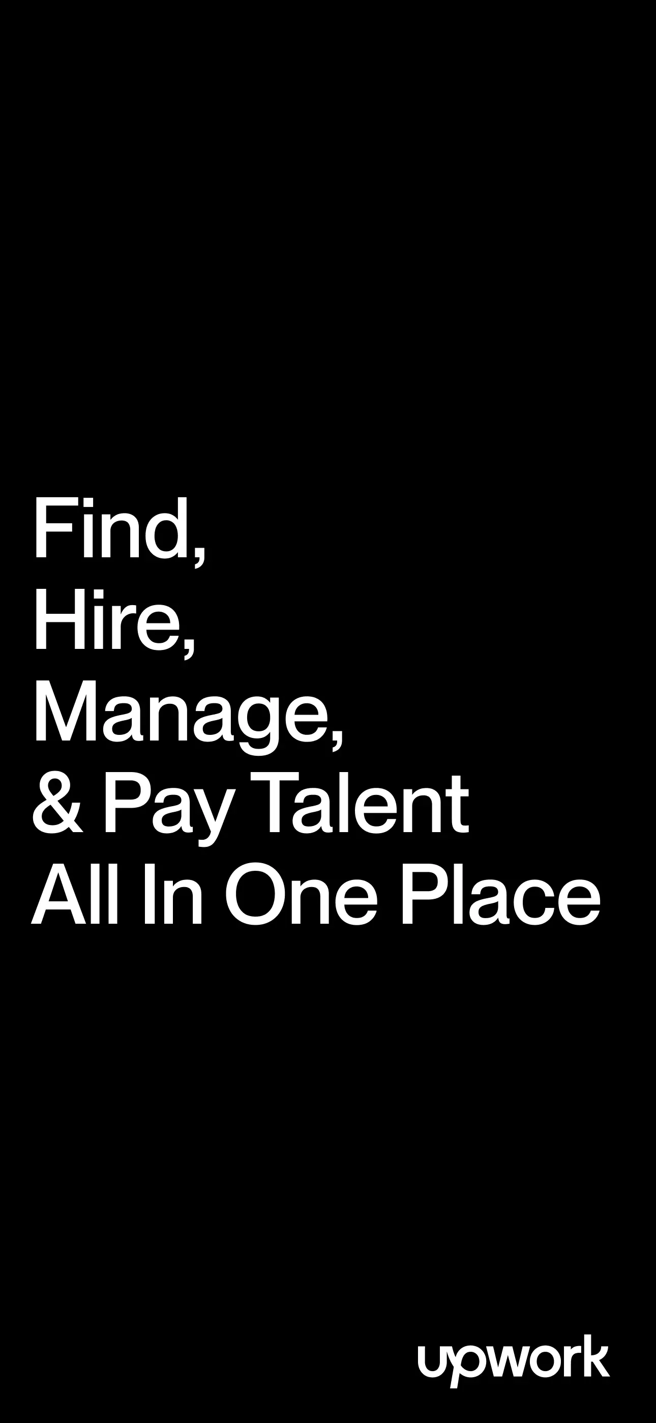 Upwork for Clients iphone screenshot 1
