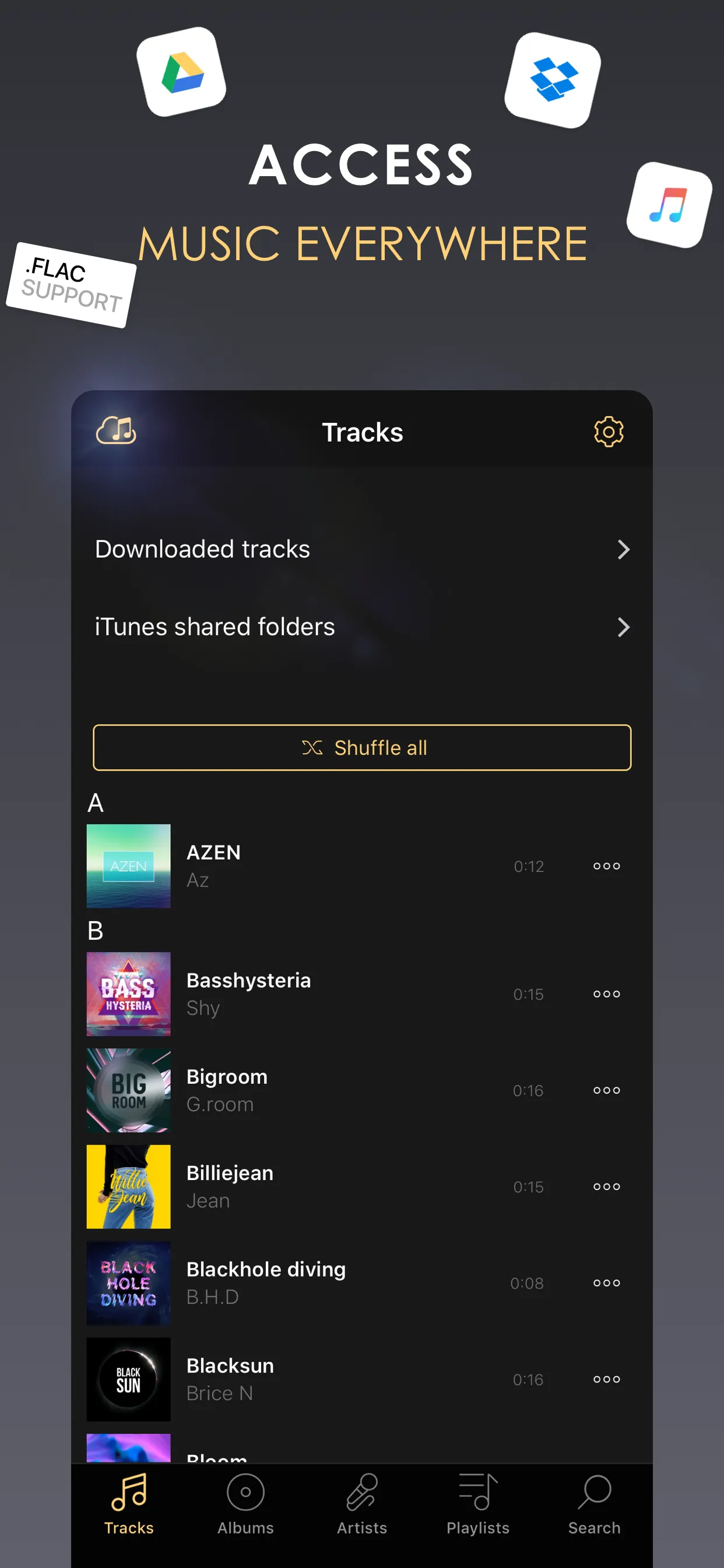 Equalizer+ HD music player iphone screenshot 4
