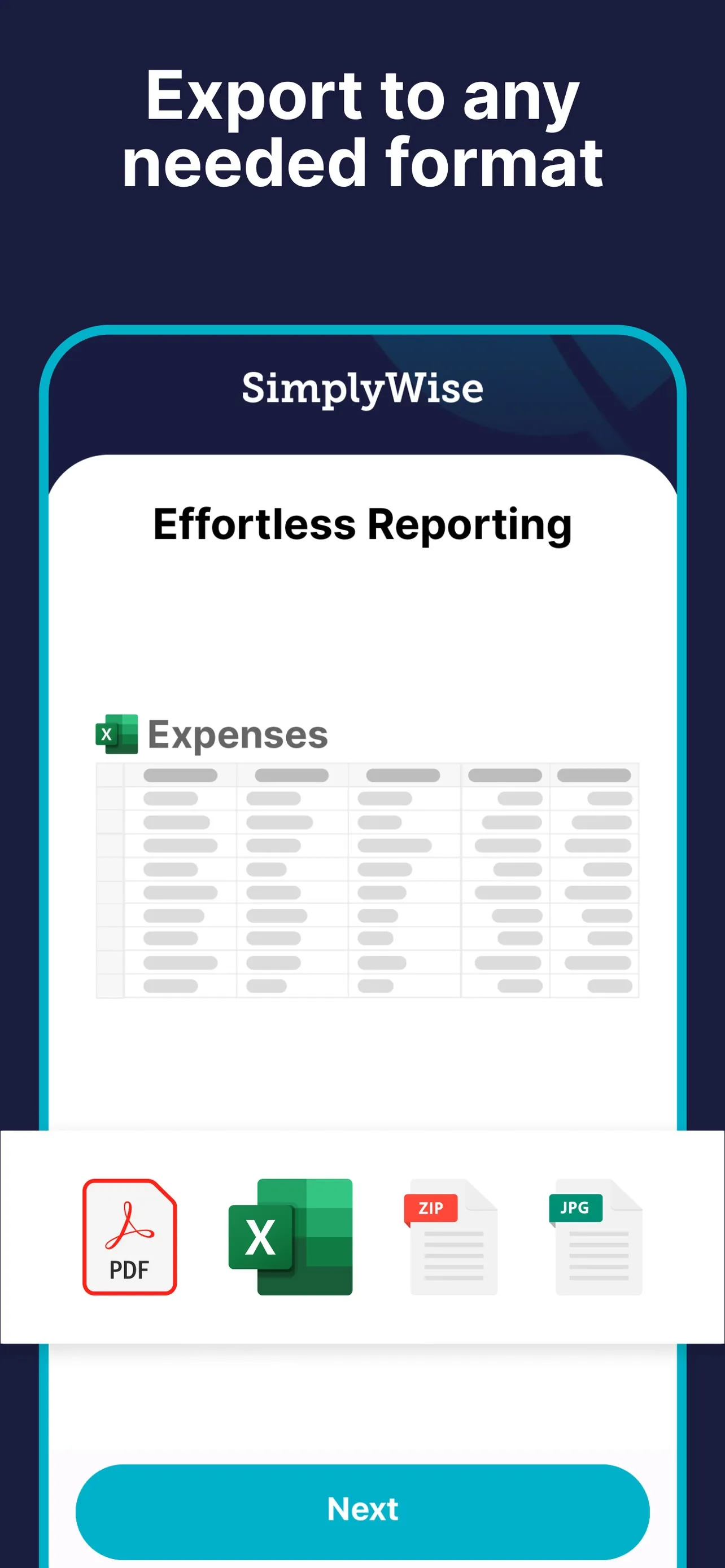 SimplyWise: Receipts, Expenses iphone screenshot 6