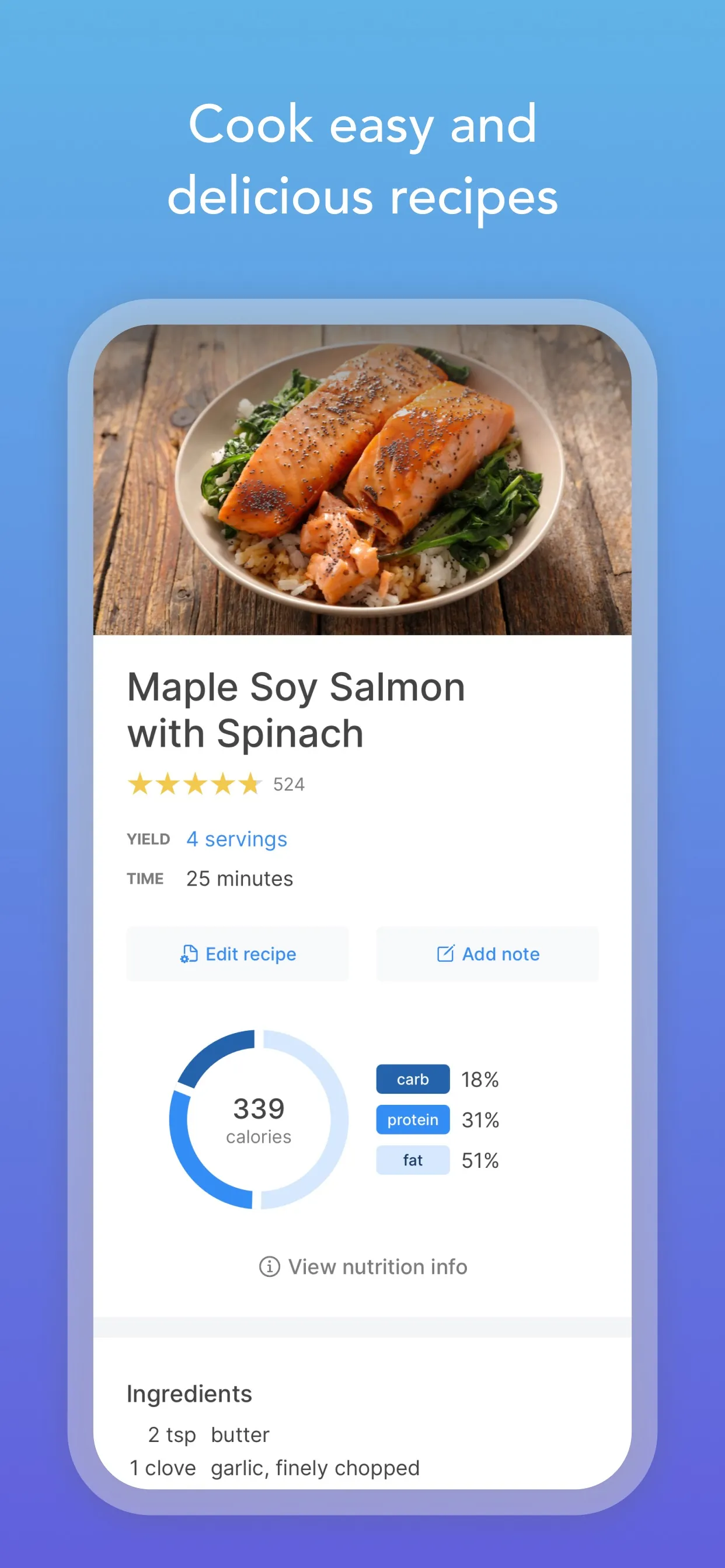 Intent - Meal Planner iphone screenshot 4