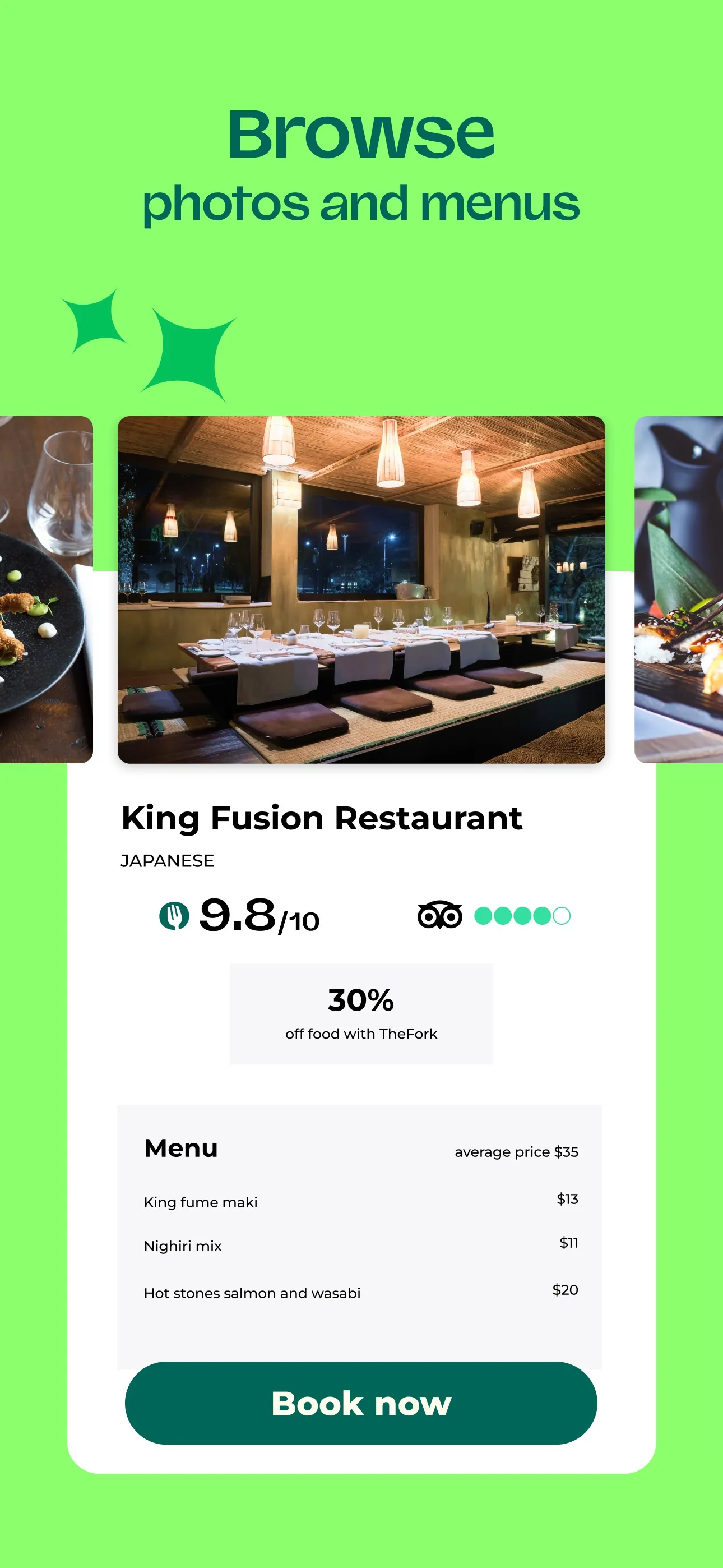 TheFork - Restaurant bookings iphone screenshot 4