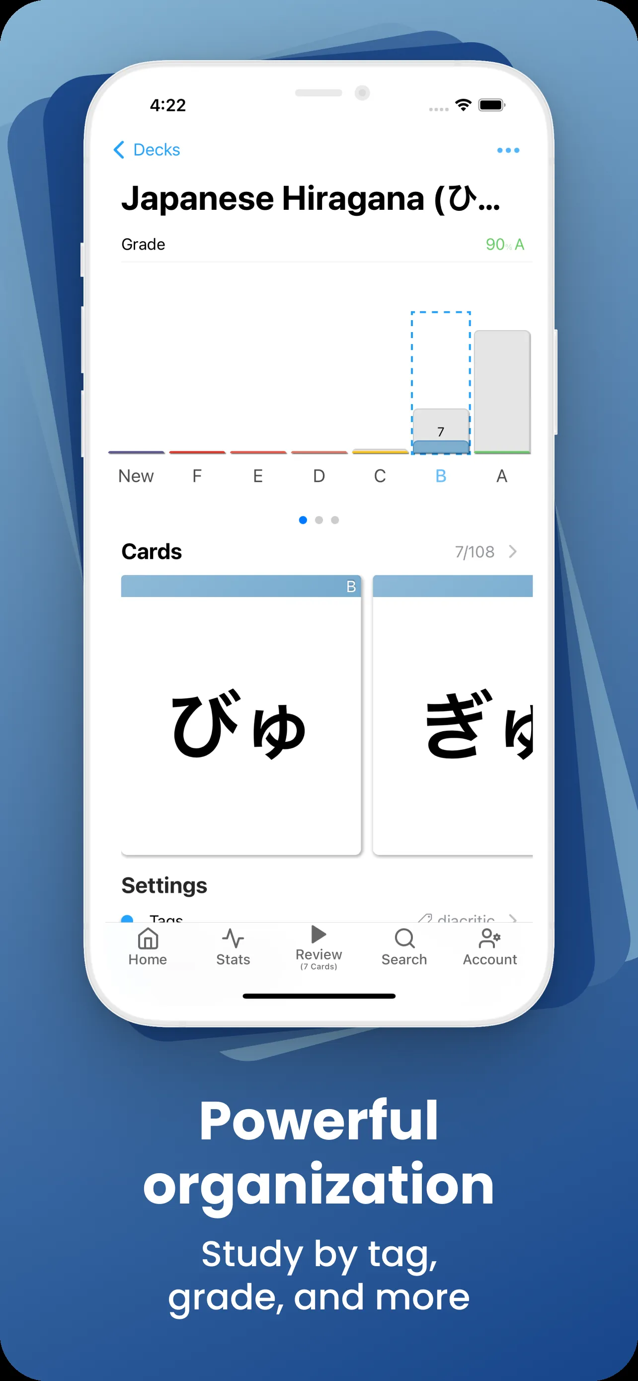 AnkiApp Flashcards iphone screenshot 8