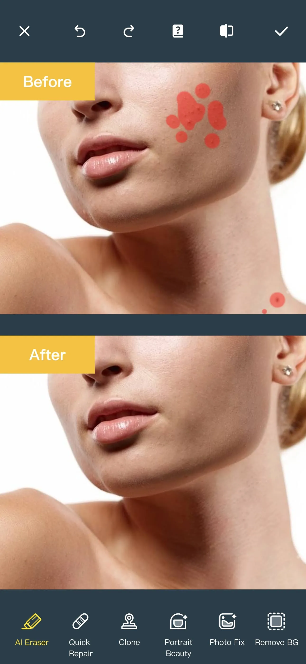 Photo Retouch-Object Removal iphone screenshot 2