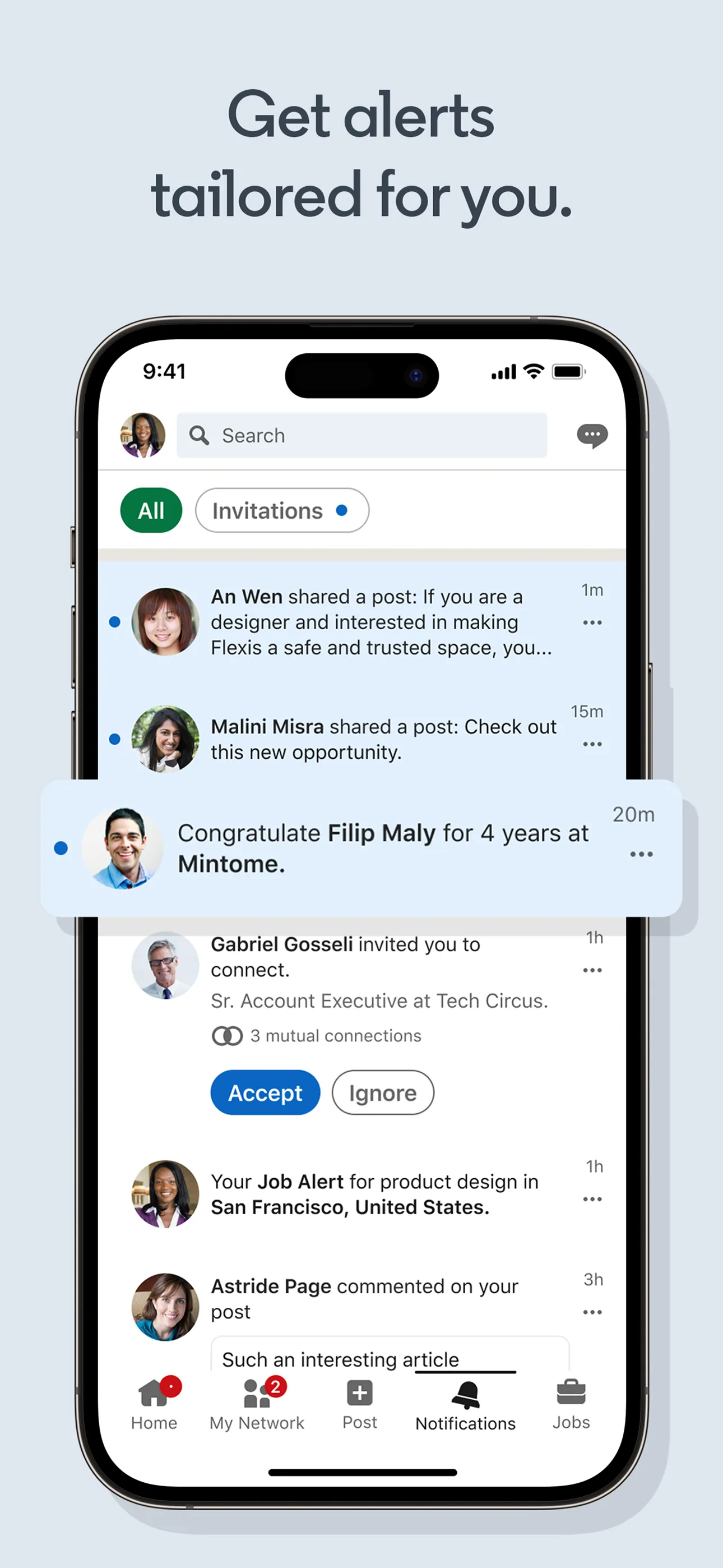LinkedIn: Network & Job Finder iphone screenshot 6