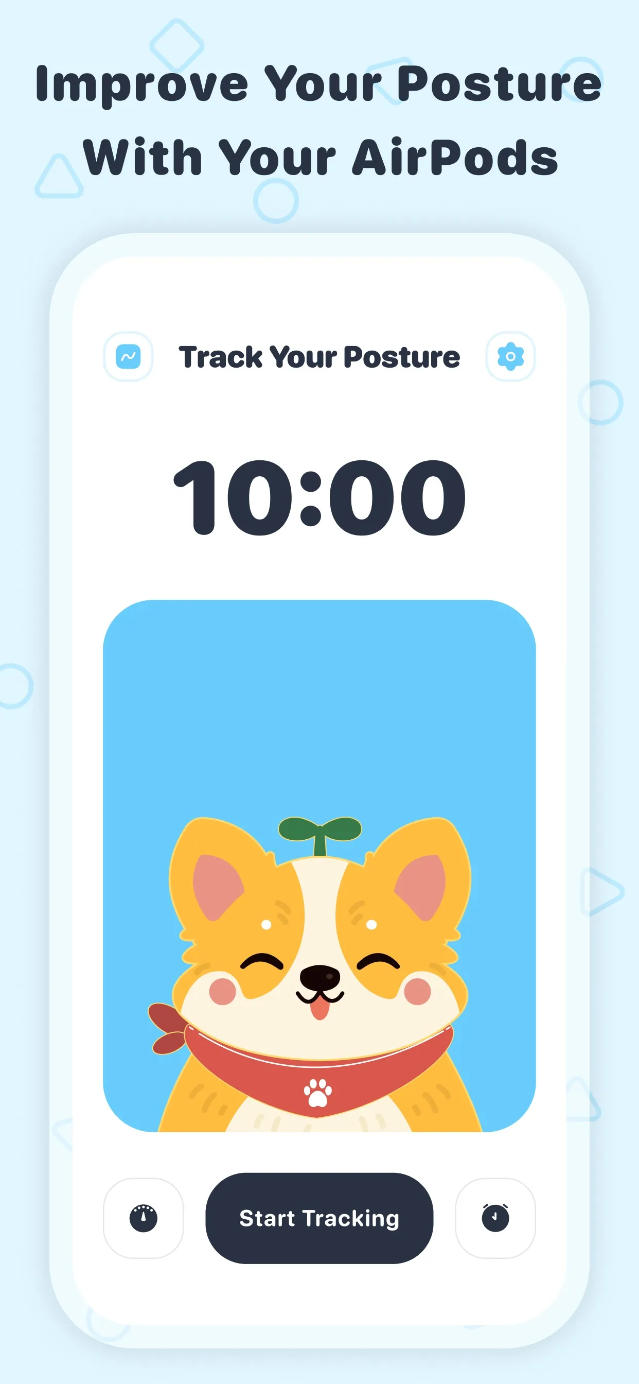 Sit Smart - Posture Corrector iphone screenshot 1