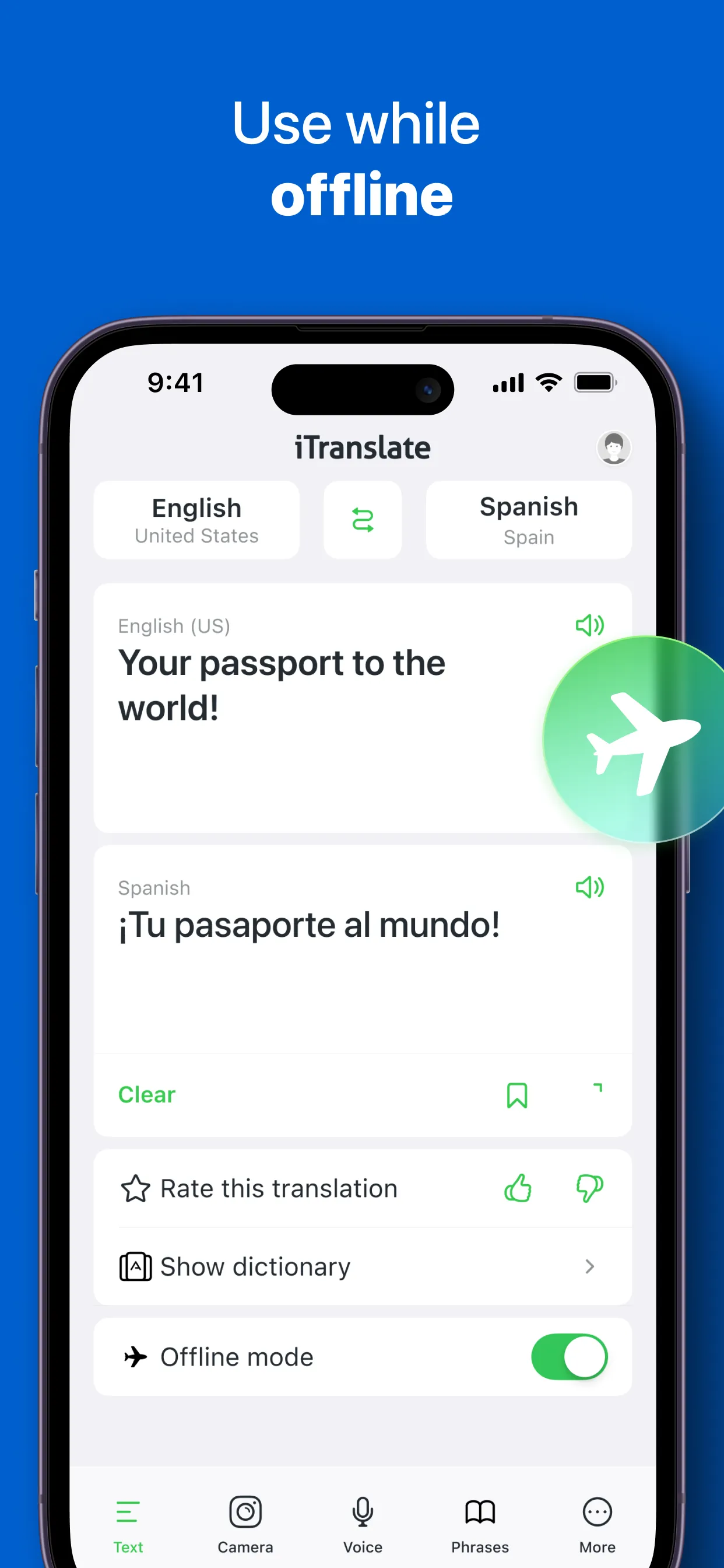 iTranslate Translator iphone screenshot 4