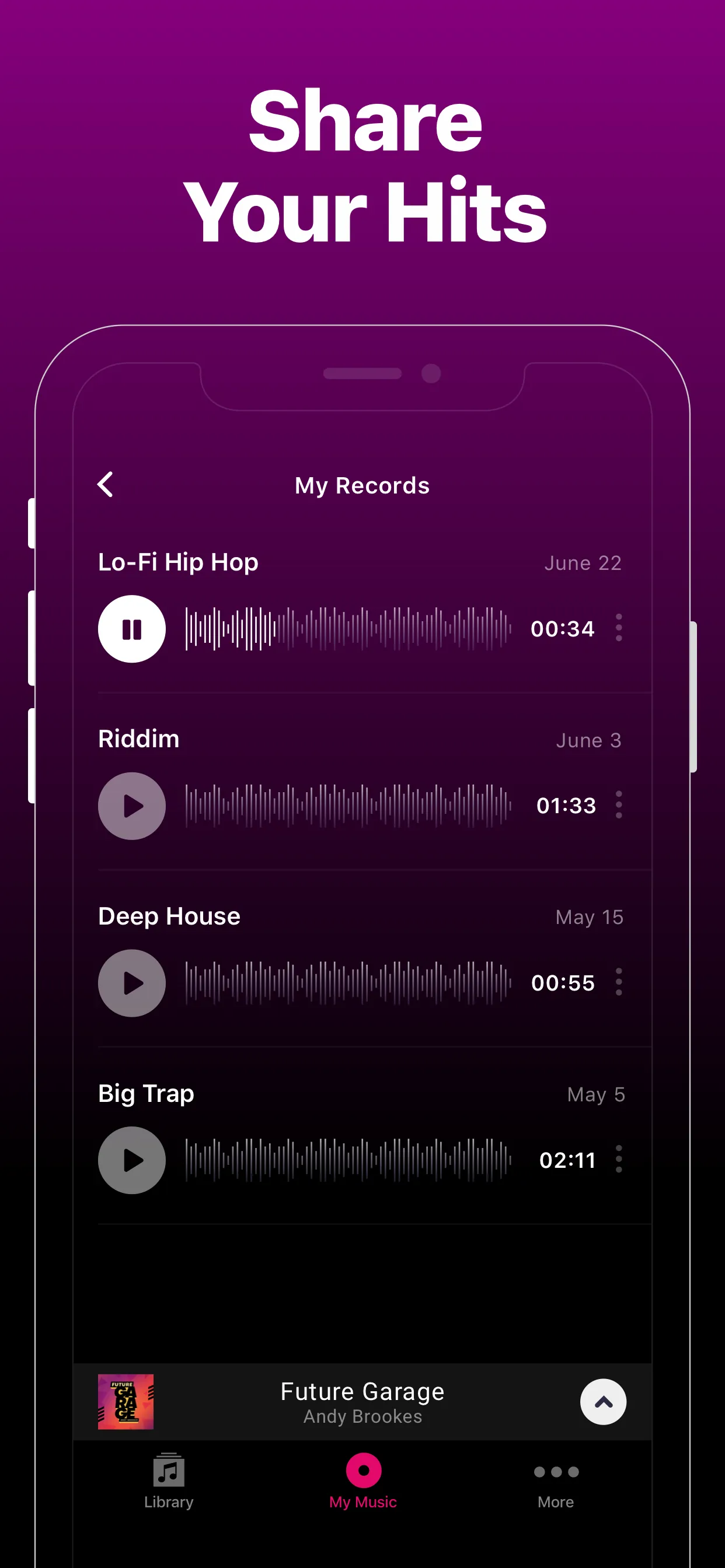 Groovepad - Music & Beat Maker iphone screenshot 6