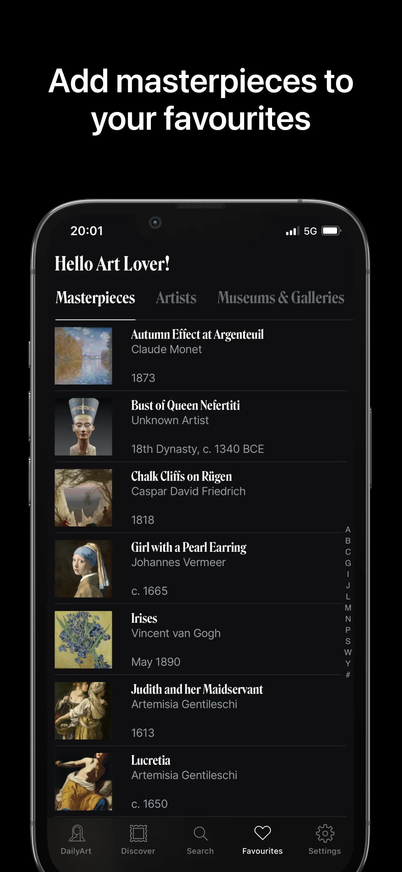 DailyArt iphone screenshot 6