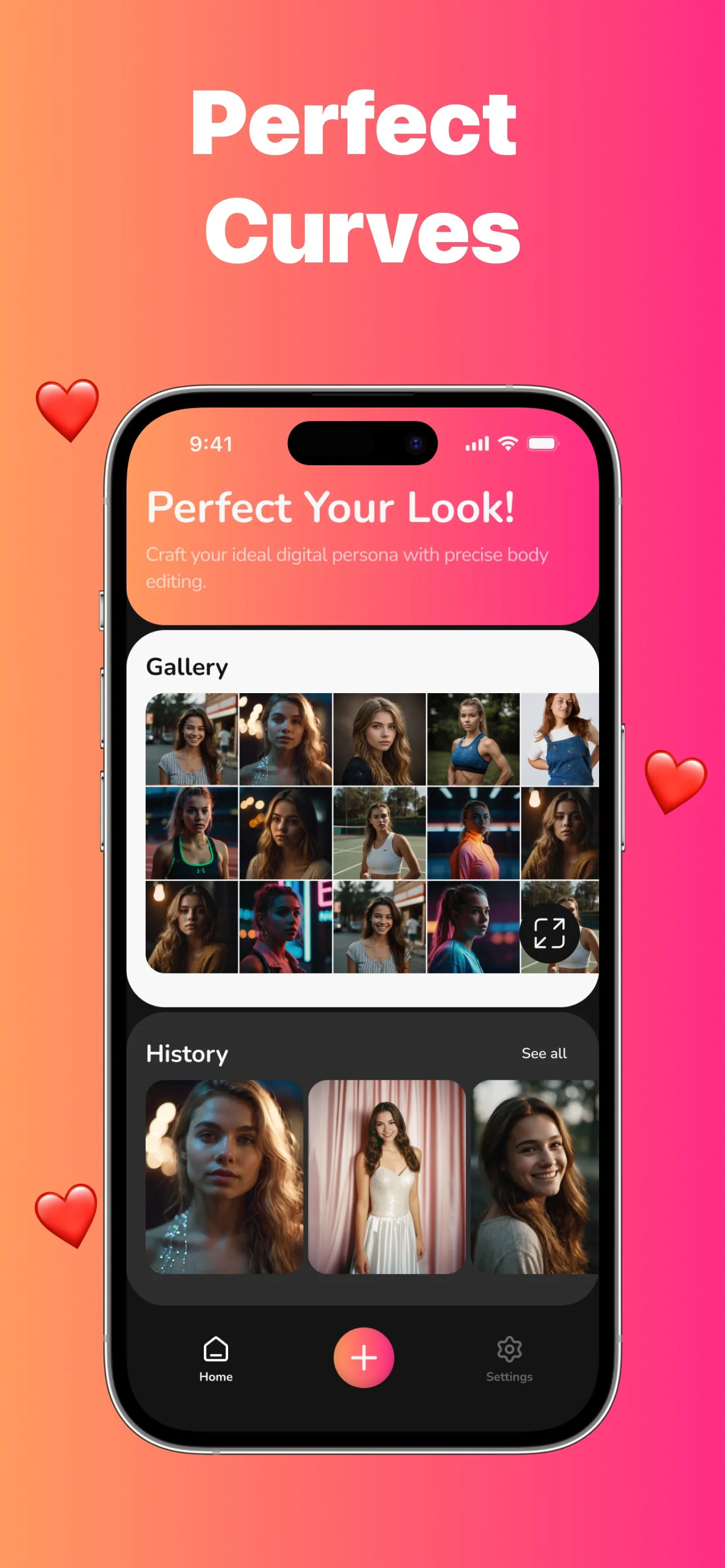 Body & Face Photo Editor App iphone screenshot 1