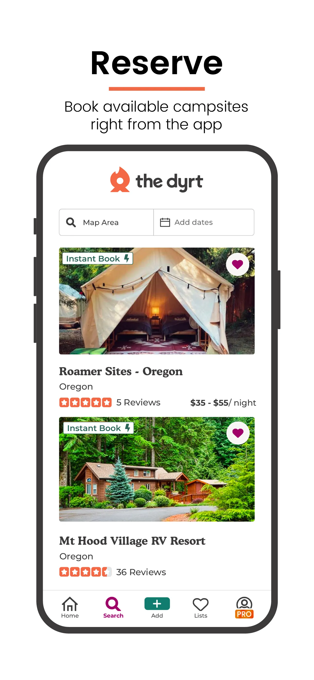 The Dyrt: RV & Free Camping iphone screenshot 3
