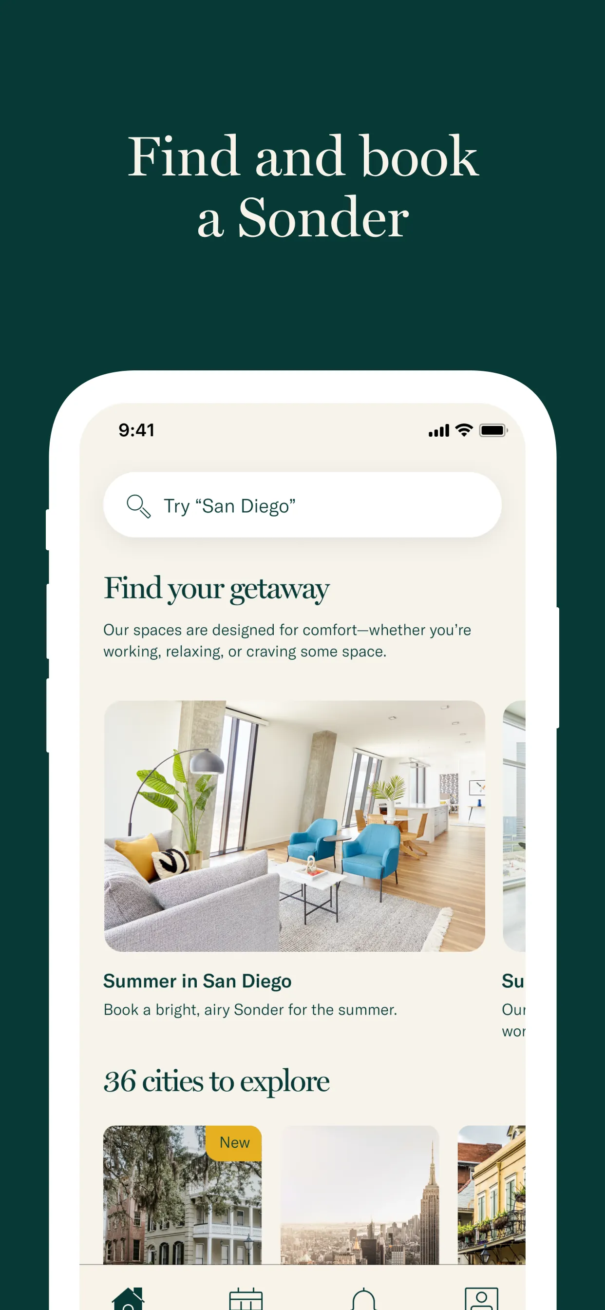 Sonder - A Better Way To Stay iphone screenshot 5