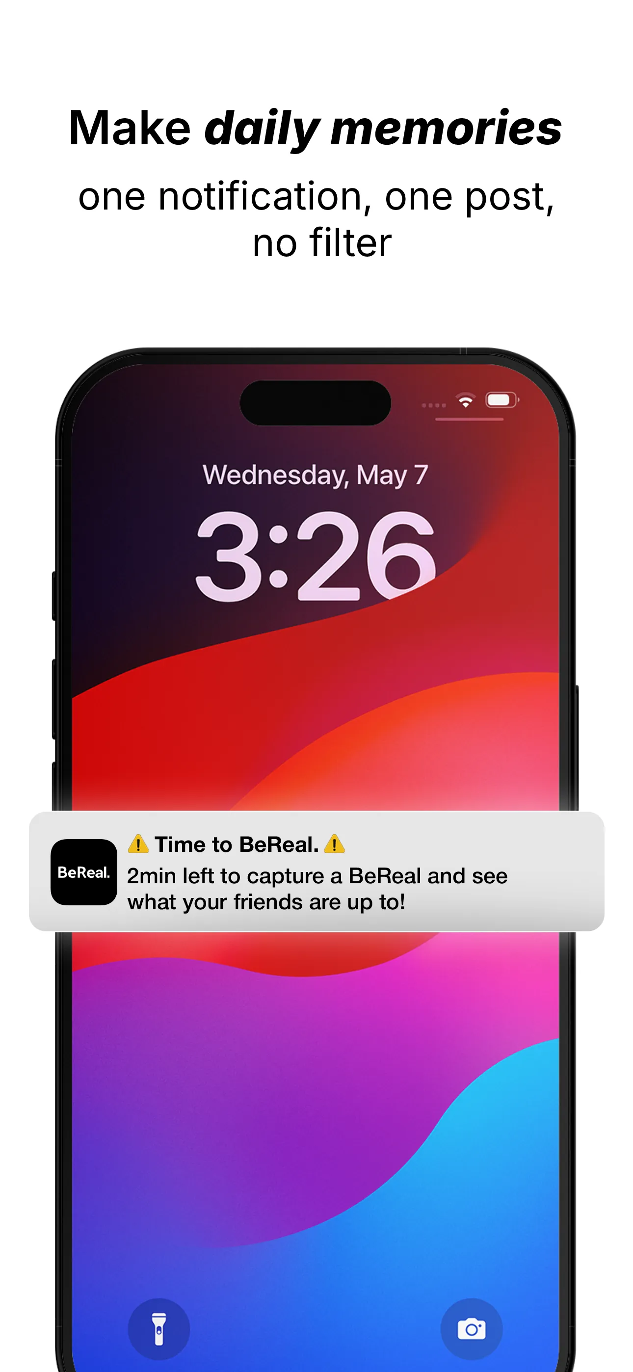 BeReal: Photos & Friends Daily iphone screenshot 3