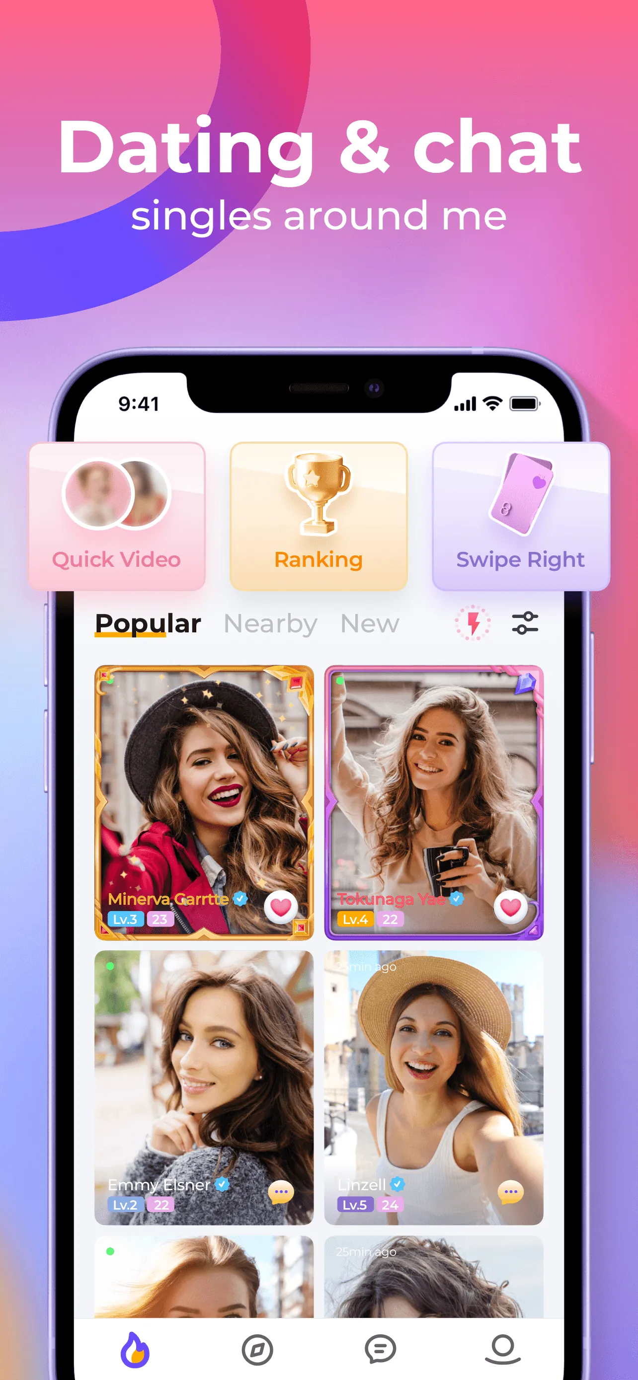 Meete-Meet New Friends Nearby iphone screenshot 1