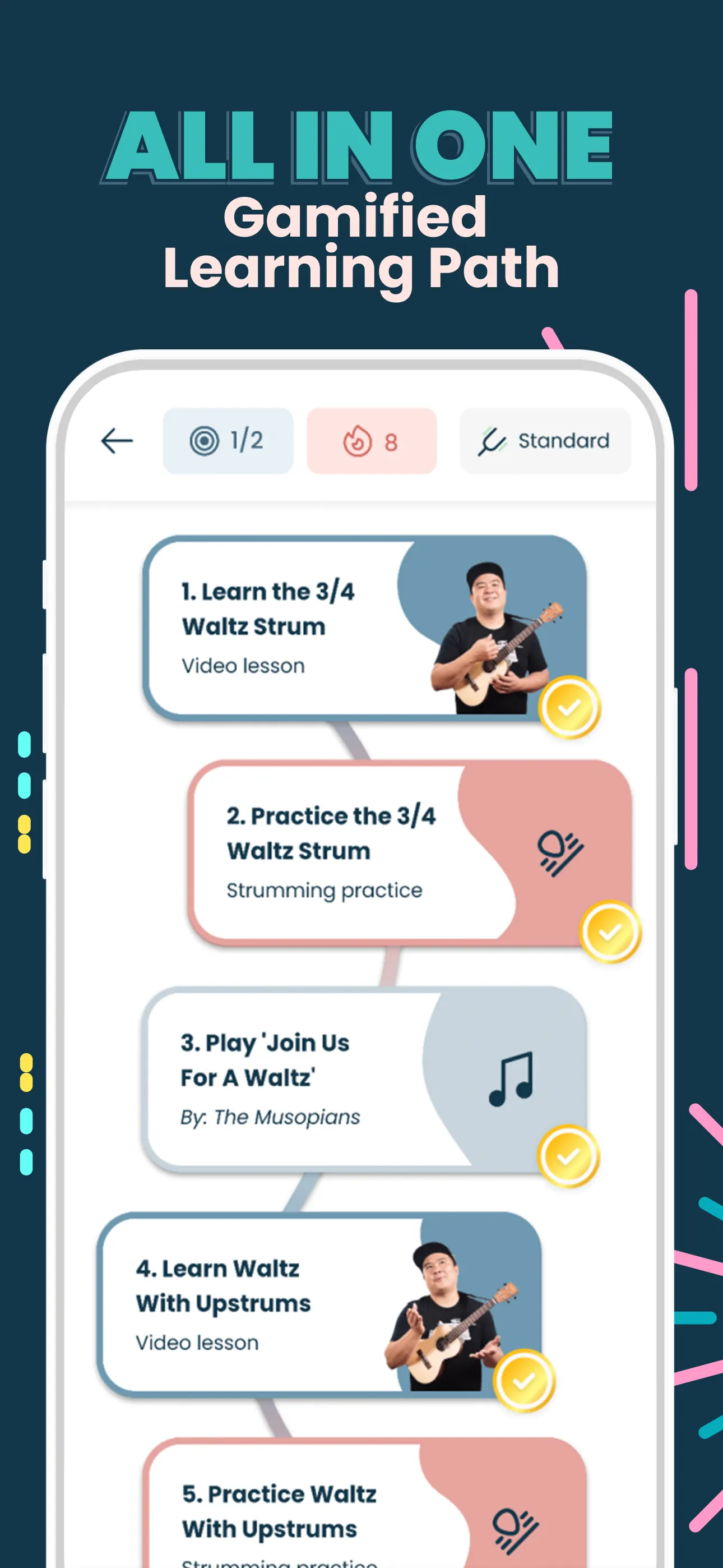 Ukulele Tuner & Lessons: Kala iphone screenshot 5