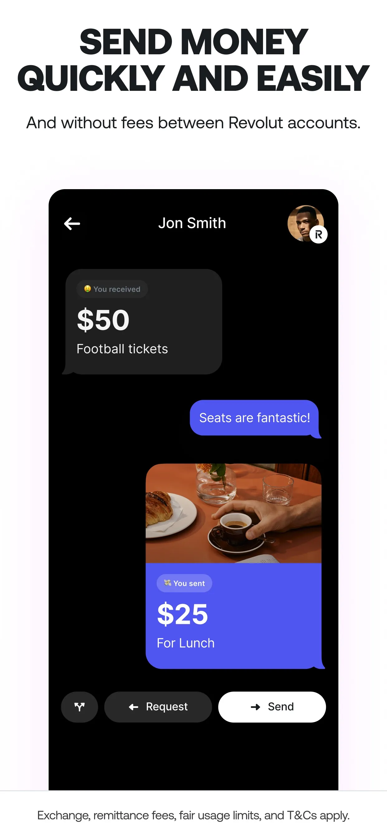 Revolut: Send, spend and save iphone screenshot 2