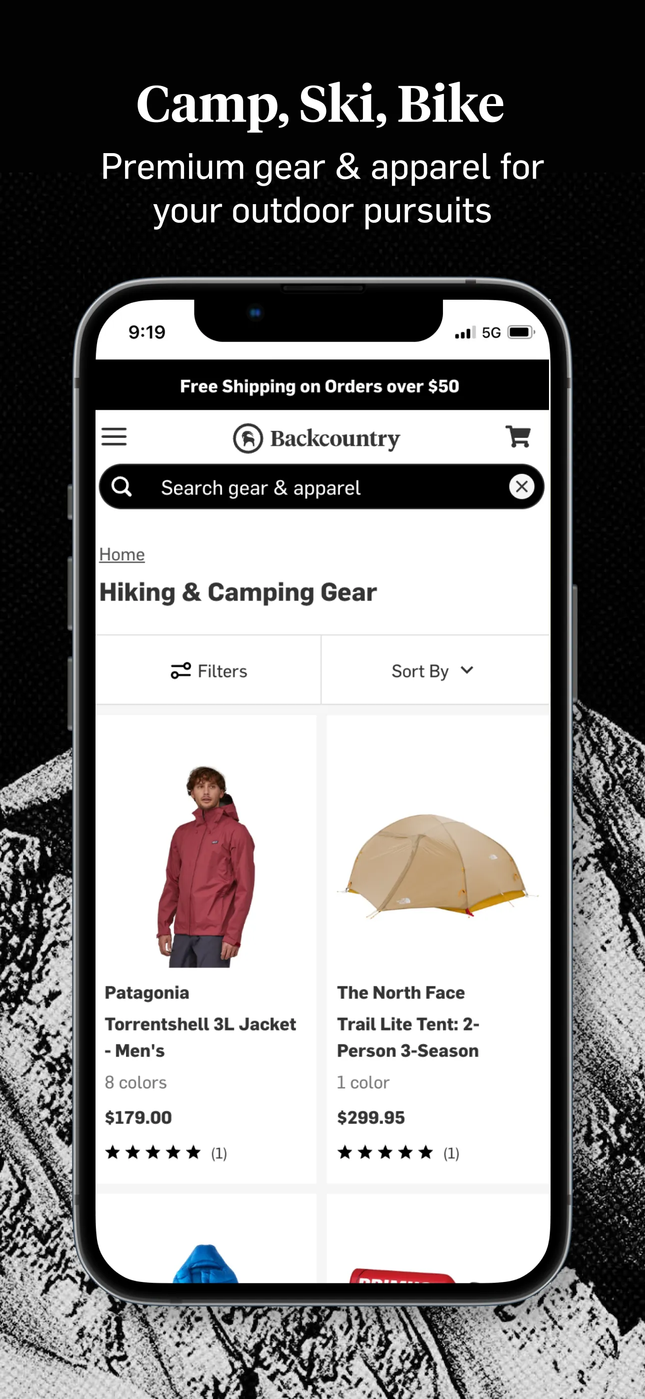 Backcountry - Outdoor Gear iphone screenshot 3