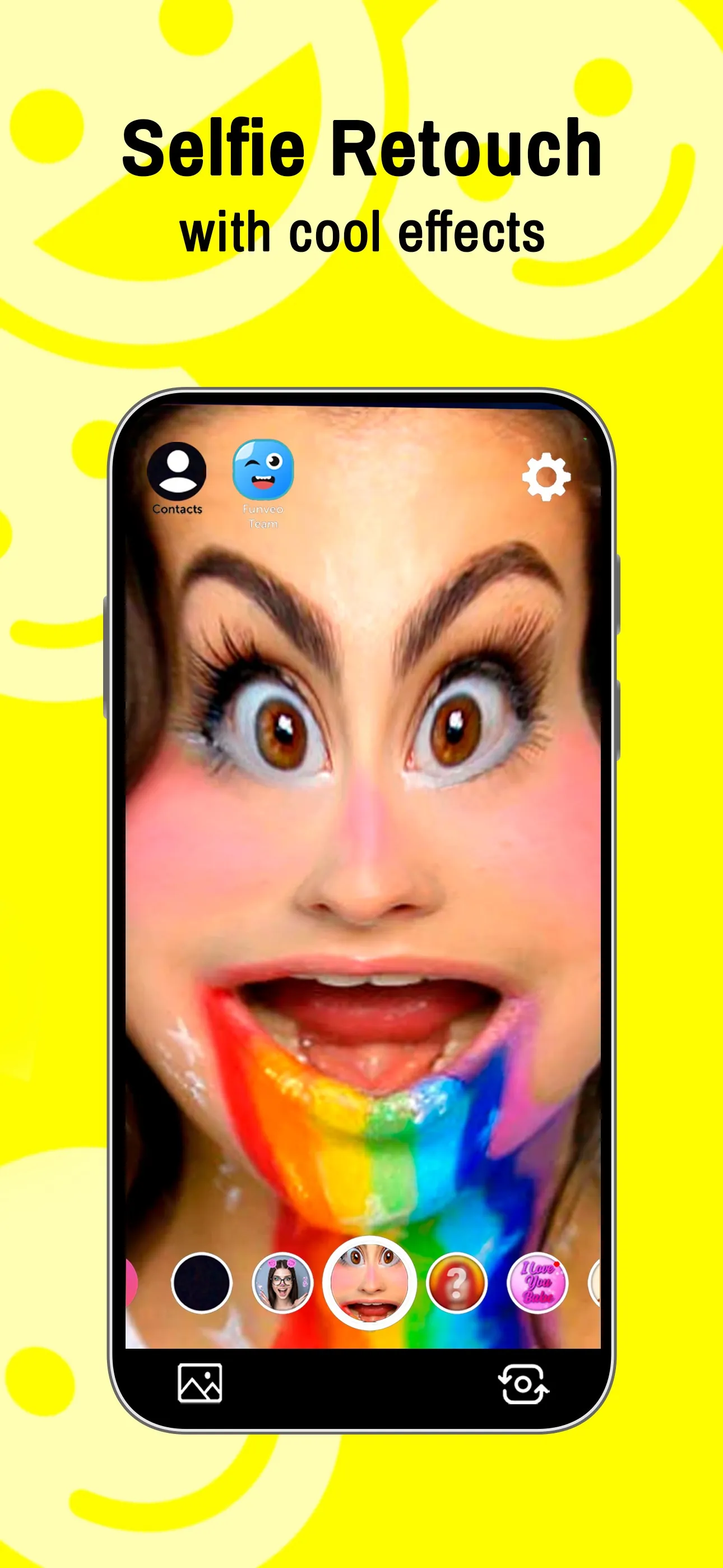 Funveo: Funny Face Swap Filter iphone screenshot 2