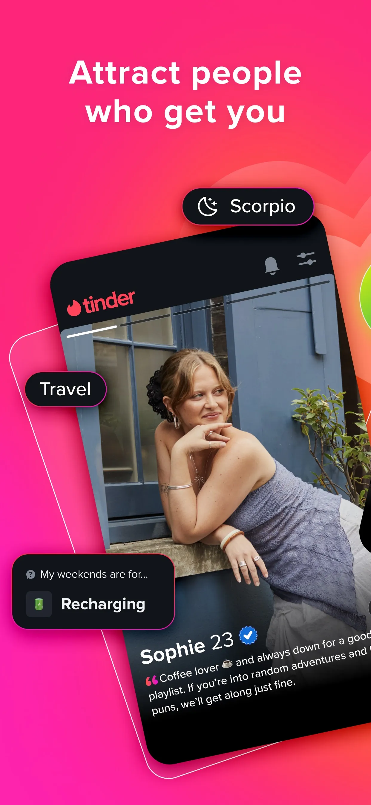 Tinder Dating App: Date & Chat iphone screenshot 2