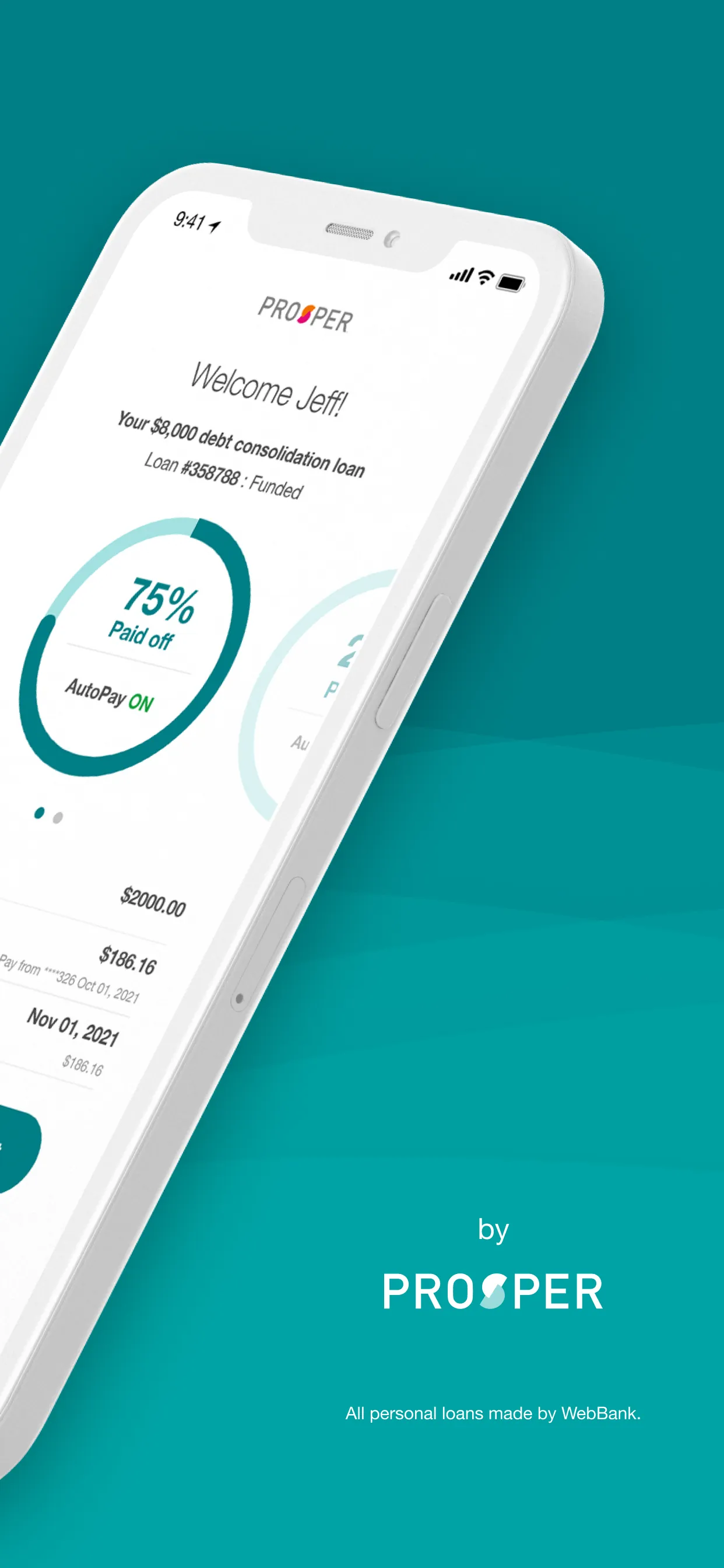 Prosper: Personal Loans iphone screenshot 2