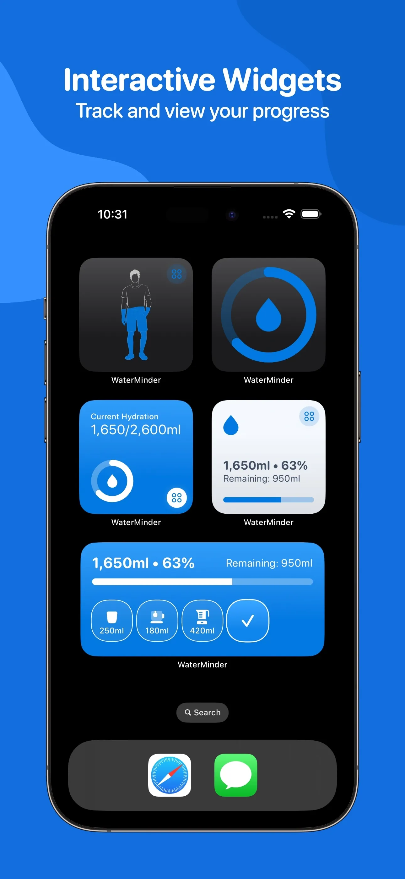 Water Tracker by WaterMinder® iphone screenshot 5