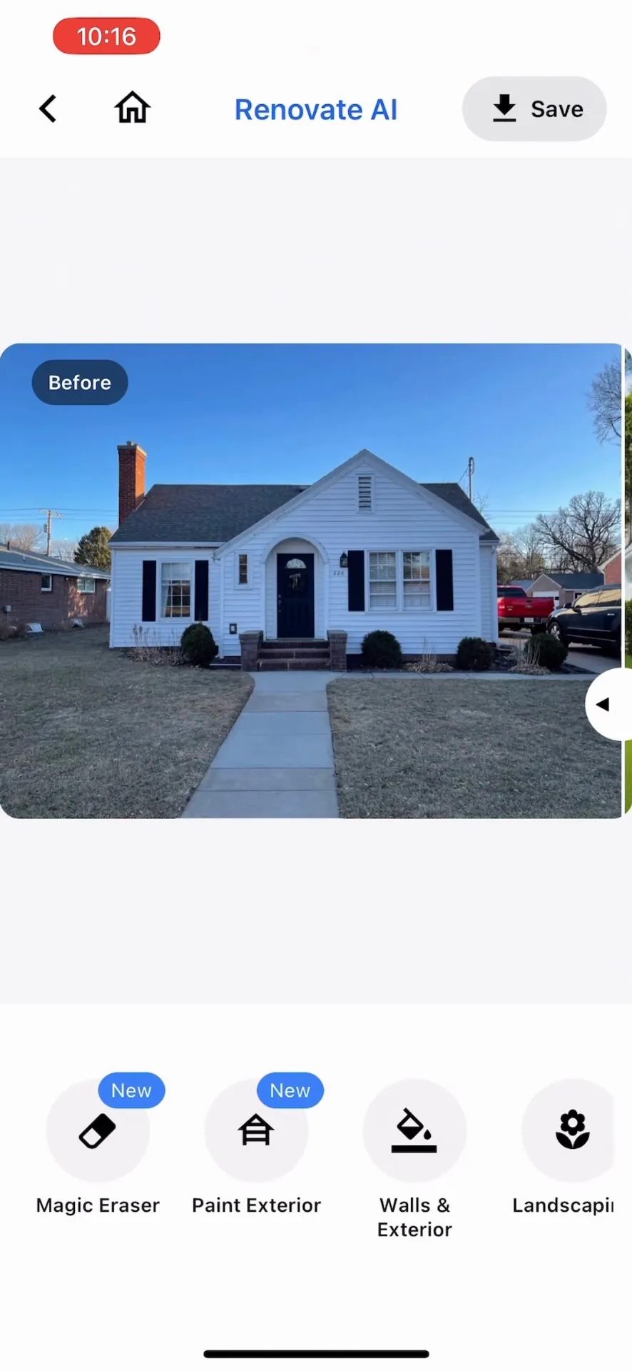 Renovate AI : Home Design iphone screenshot 1
