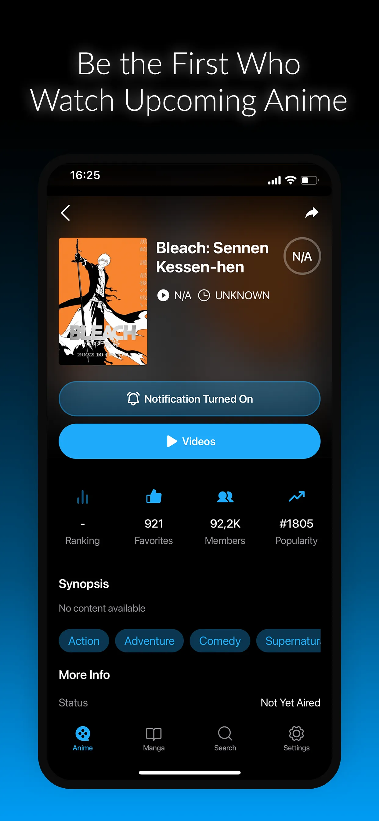 AnimeX: Anime on Titan iphone screenshot 5