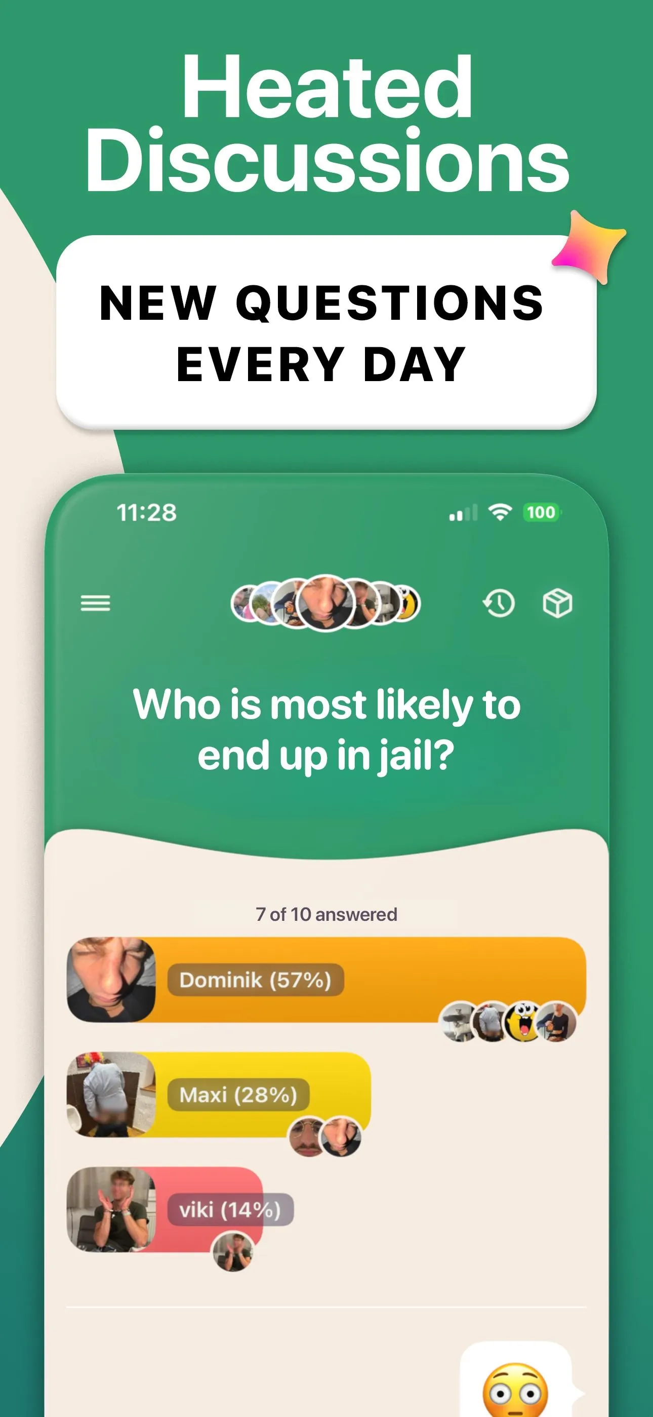 askUs: Whos most likely to iphone screenshot 2