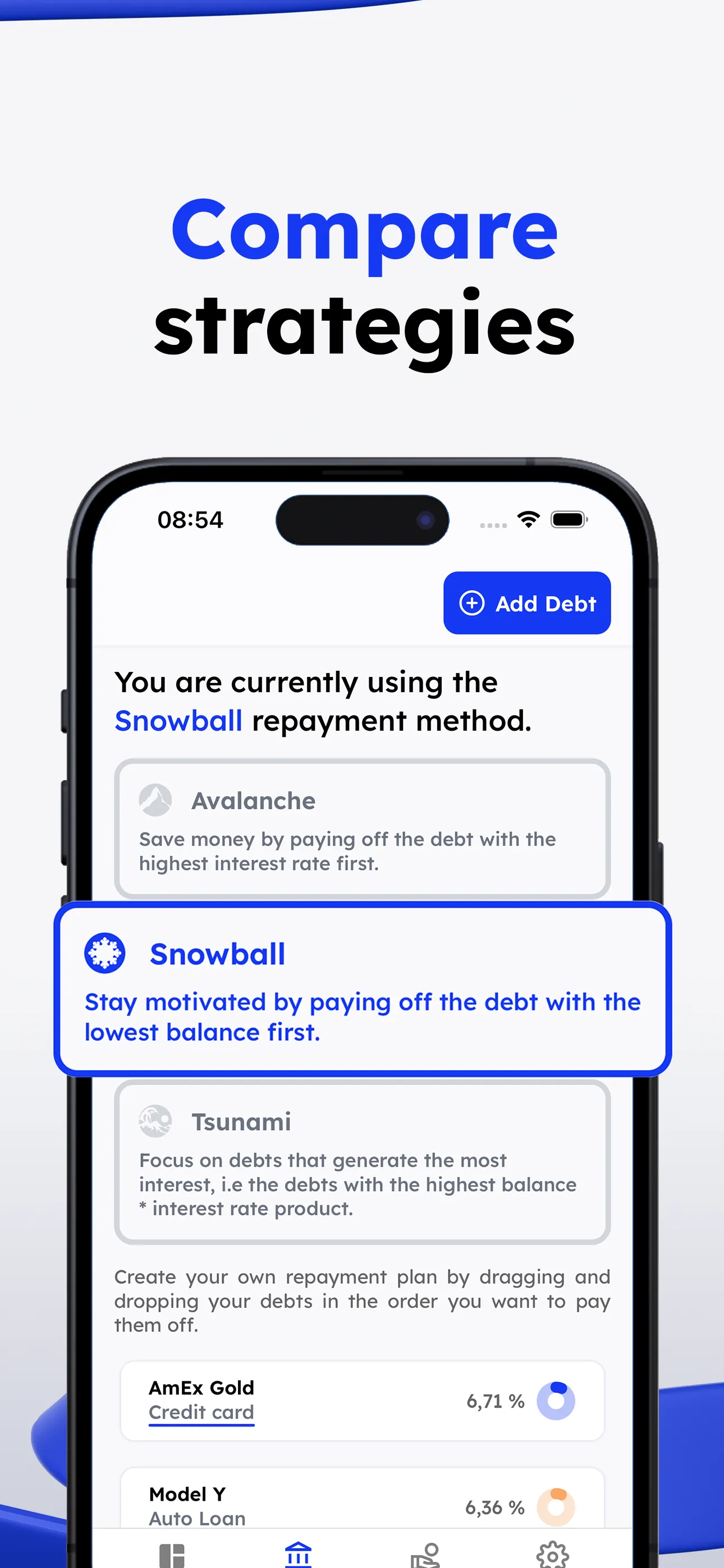 Monnelia - Debt Payoff Planner iphone screenshot 6