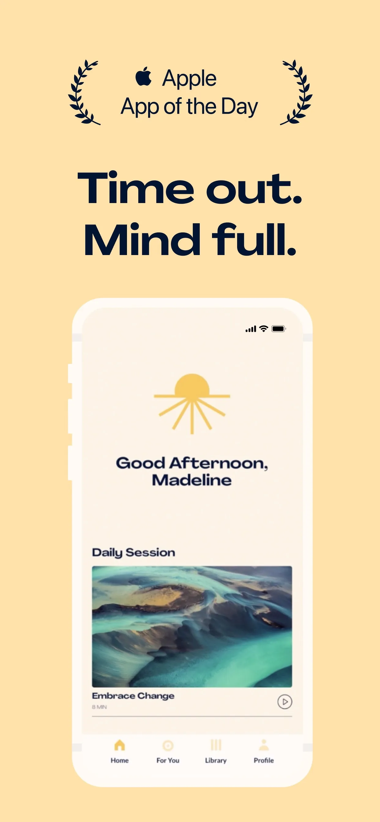 InnerNow: Meditation & Joy iphone screenshot 1