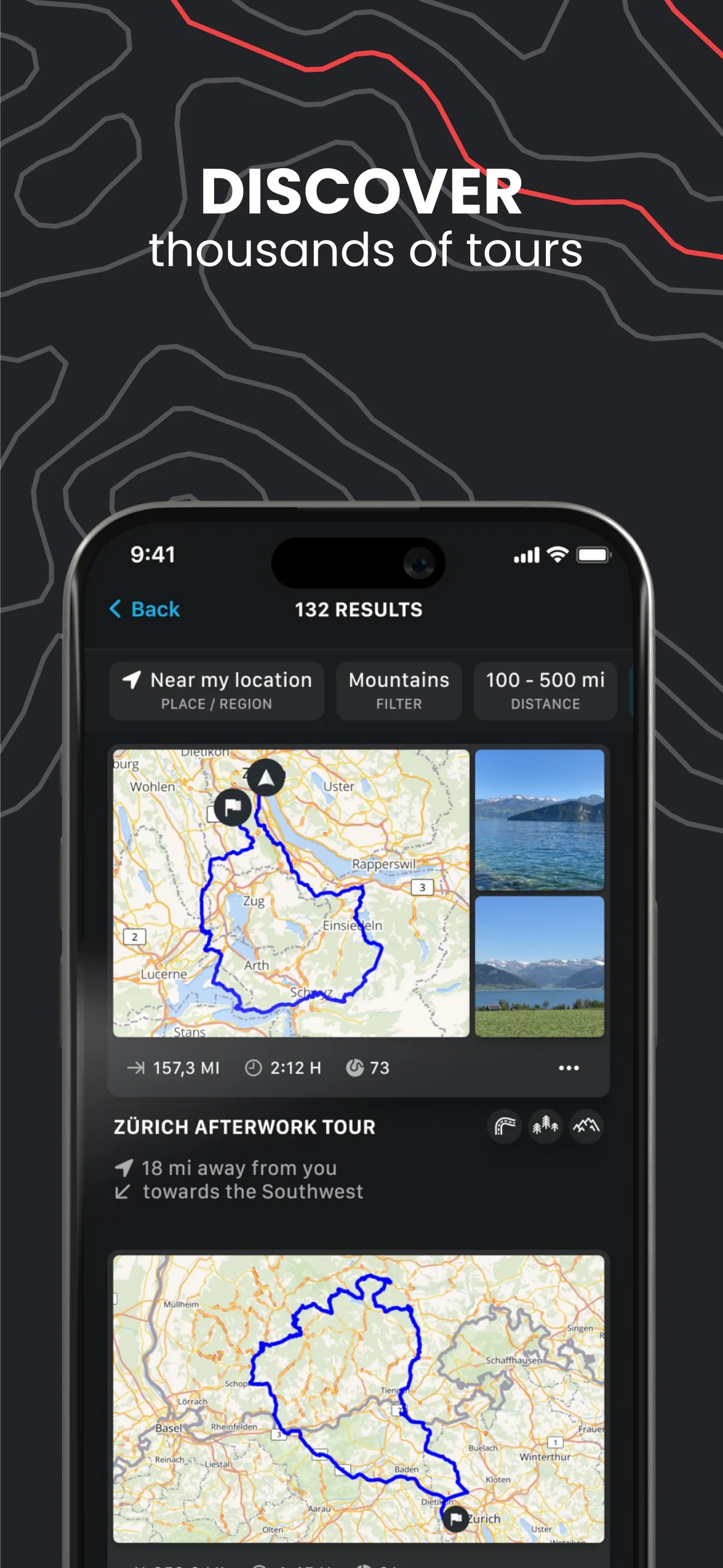 calimoto motorcycle navigation iphone screenshot 4