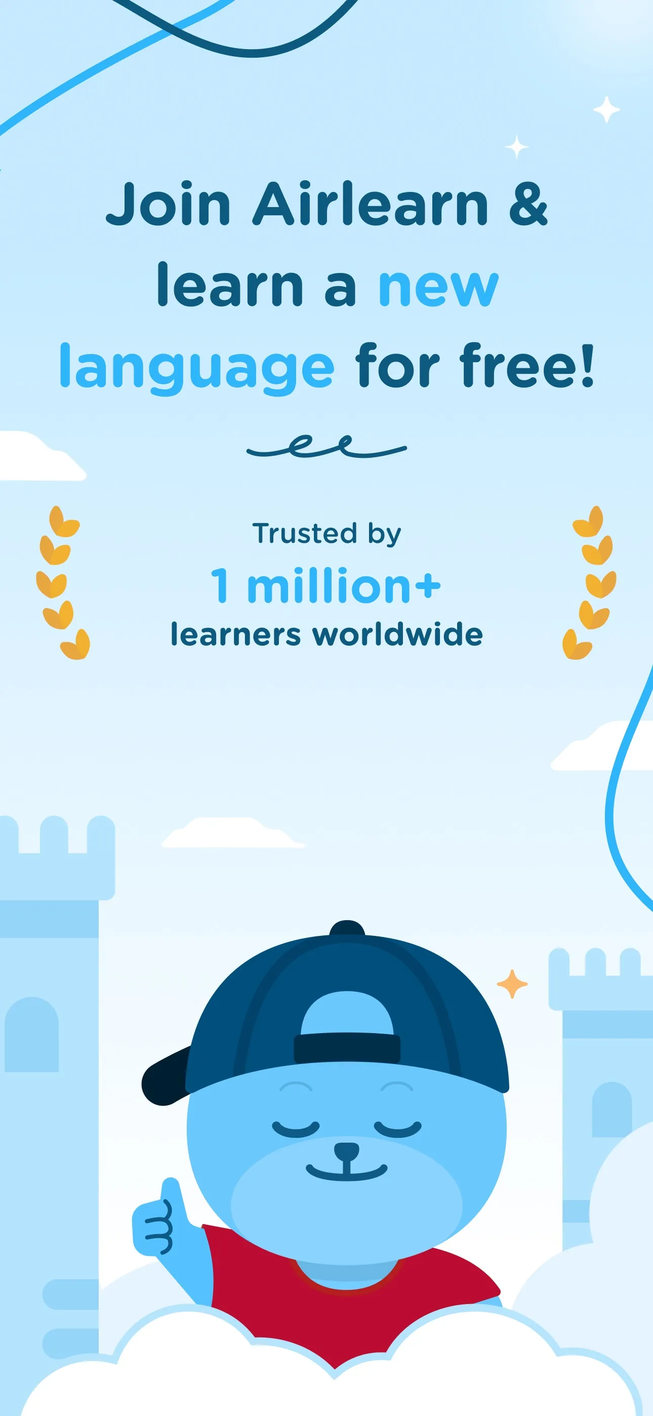 Airlearn - Language Learning iphone screenshot 1