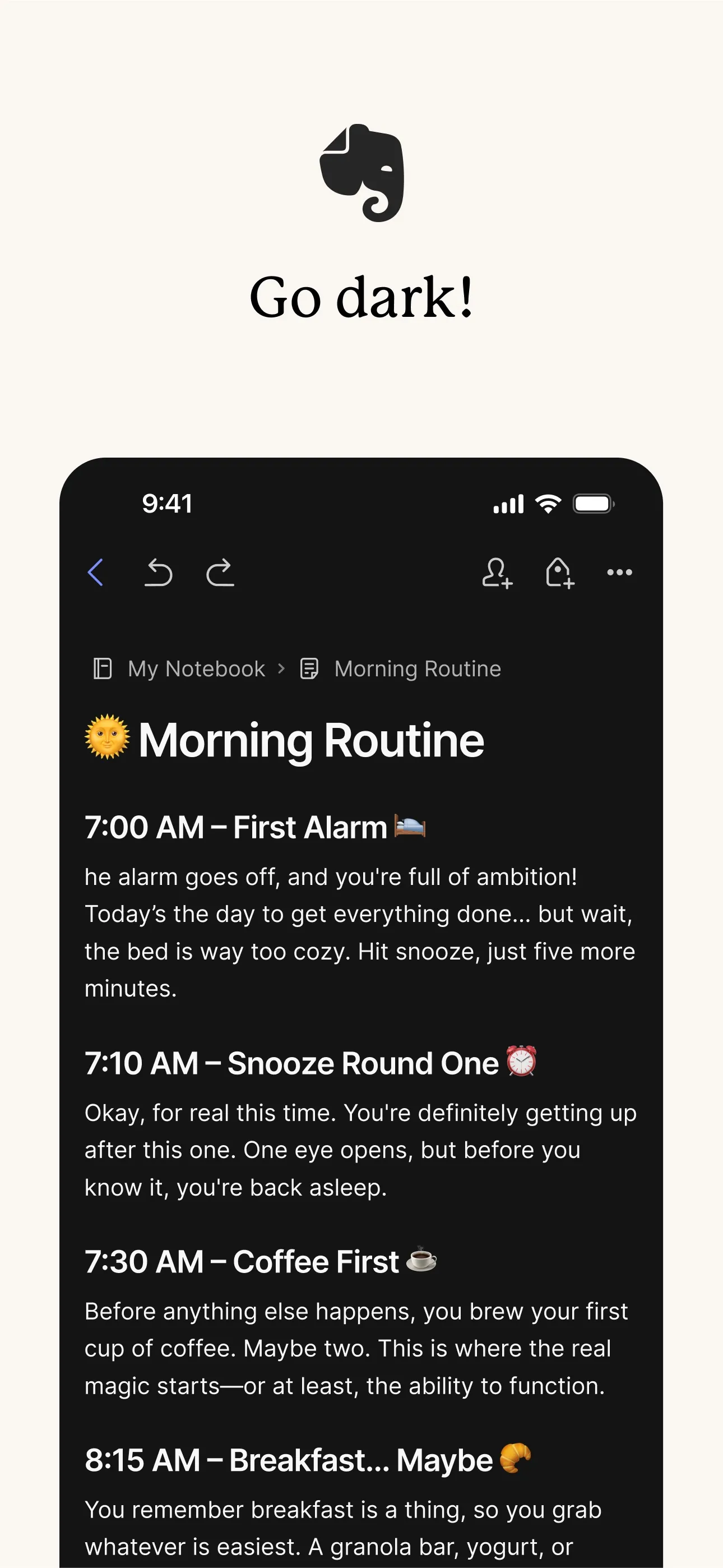 Evernote - Notes Organizer iphone screenshot 10
