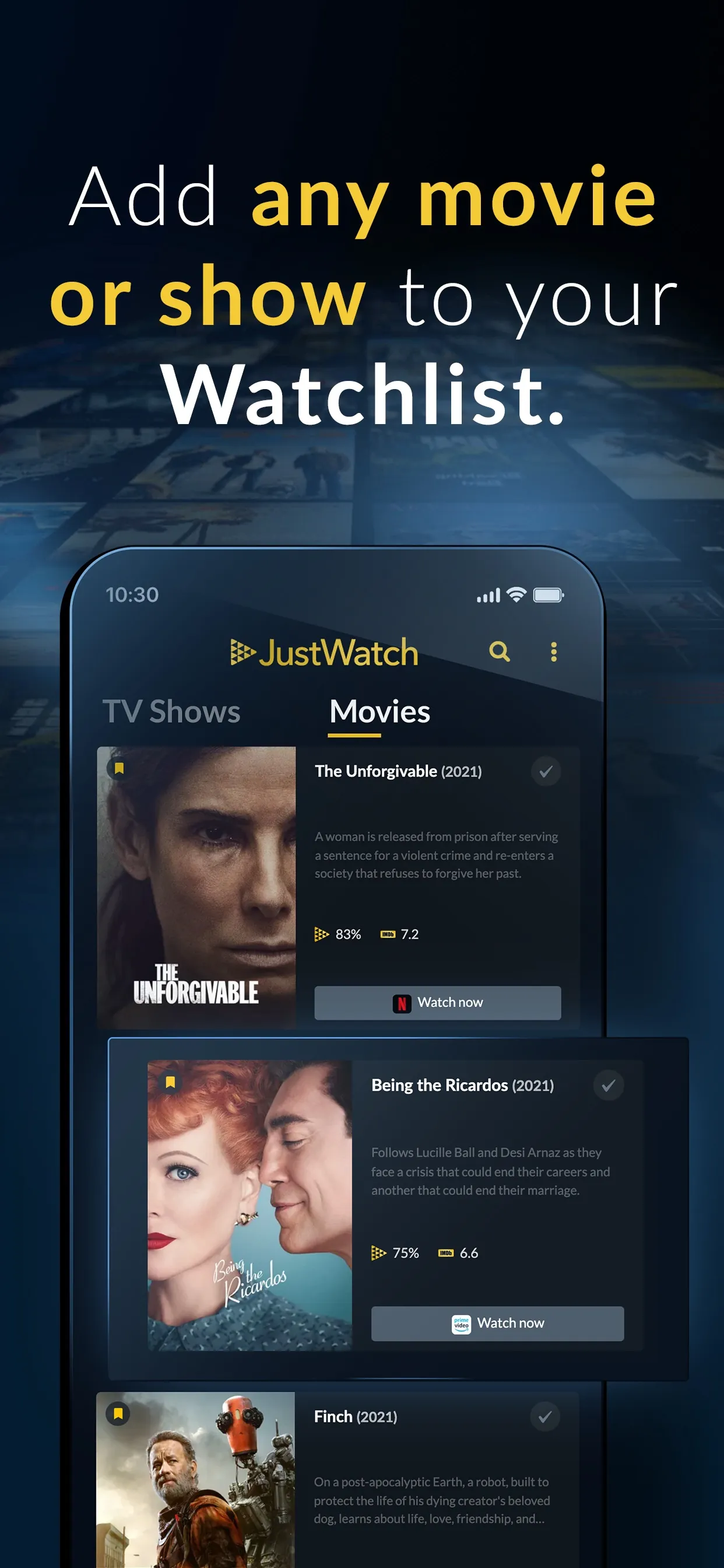 JustWatch - Movies & TV Shows iphone screenshot 7