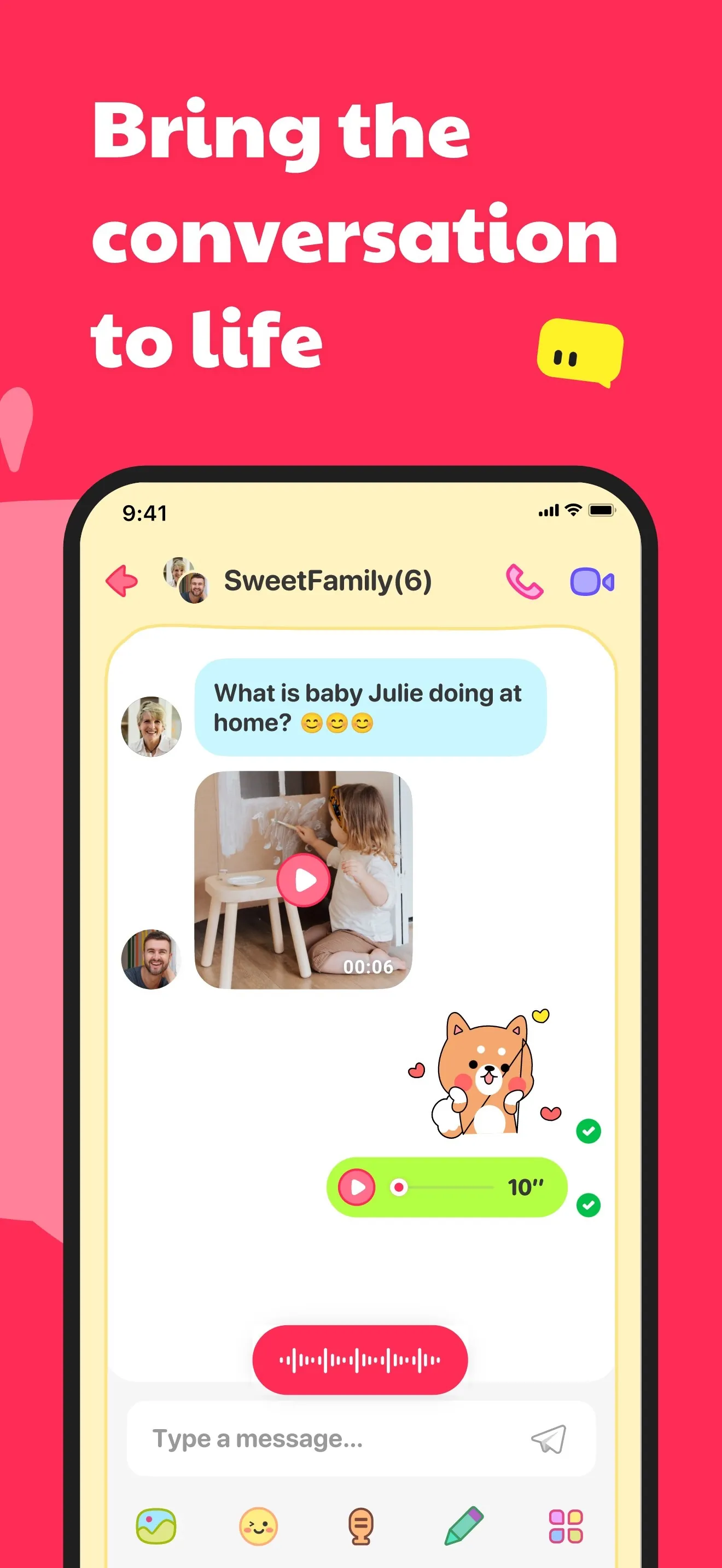 JusTalk Kids - Safe Messenger iphone screenshot 8