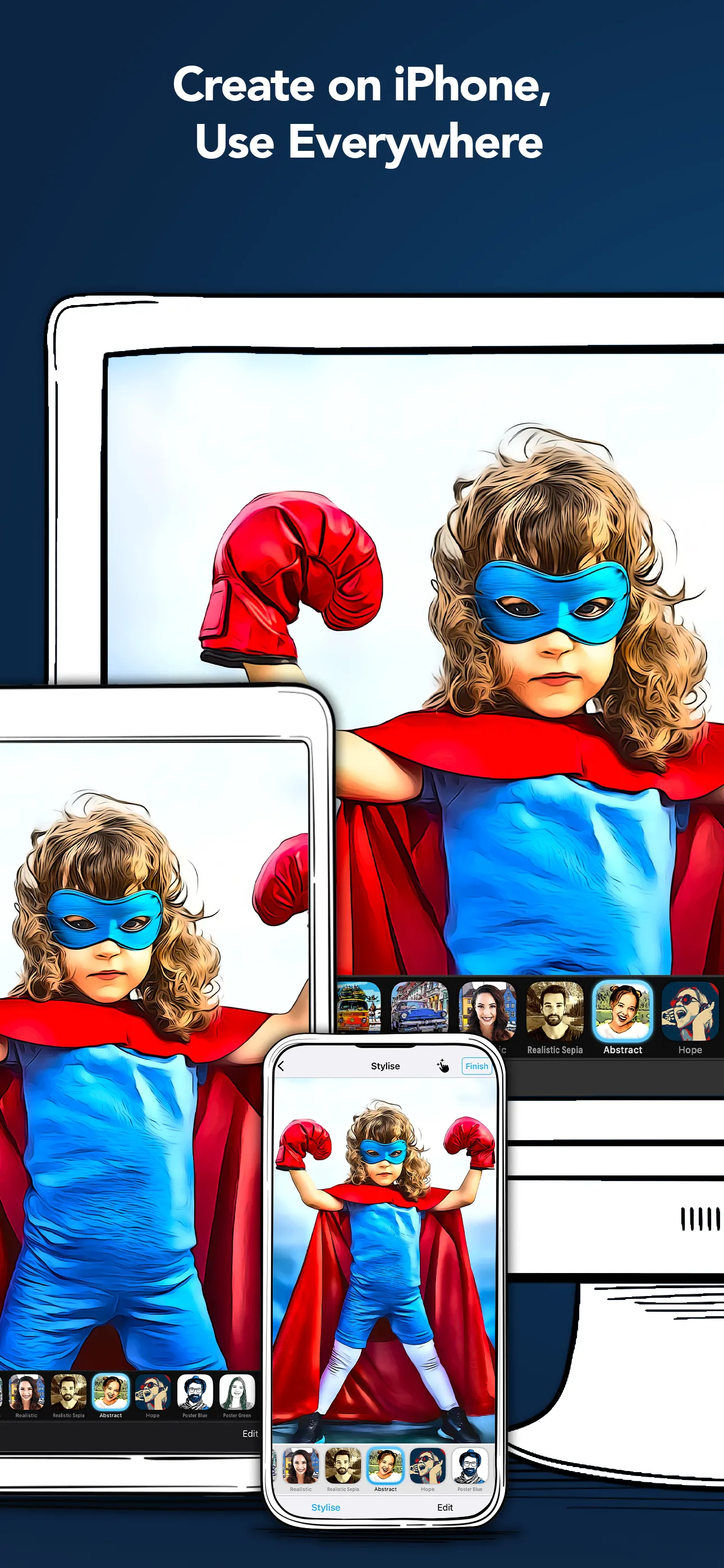 Clip2Comic: Toon Photo Editor iphone screenshot 11