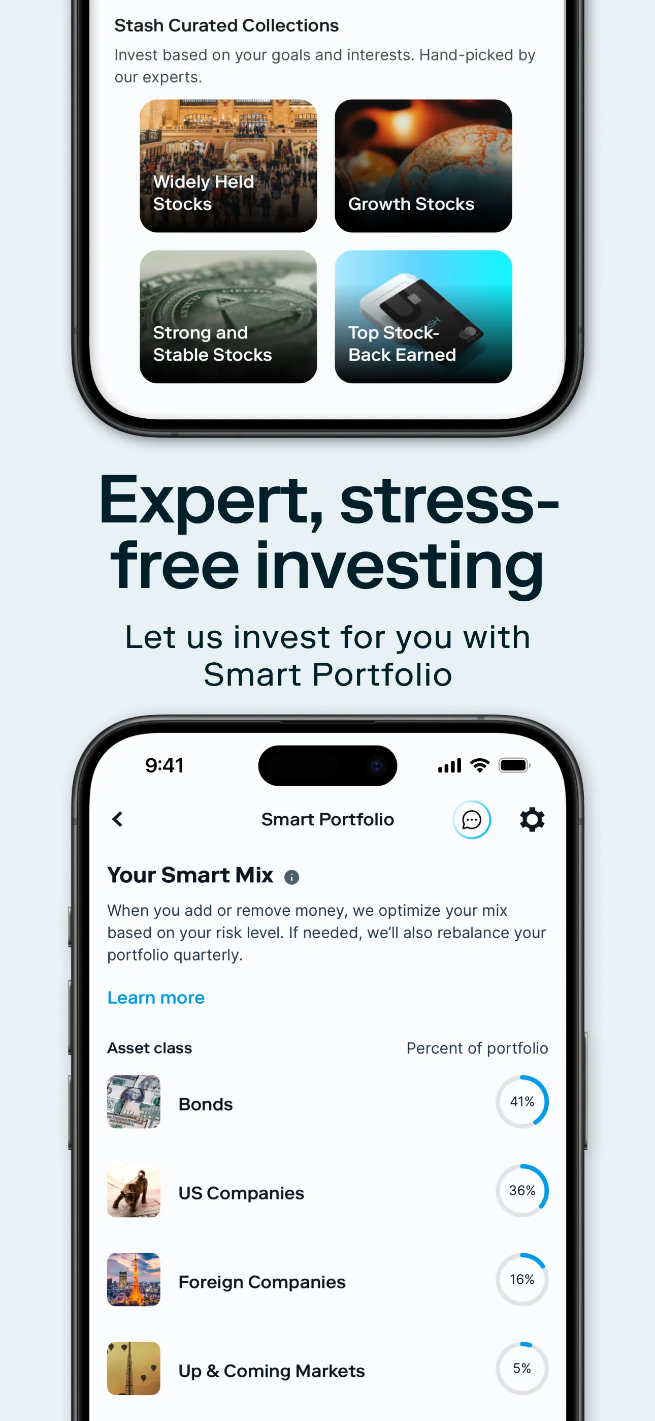 Stash: Investing made easy iphone screenshot 2
