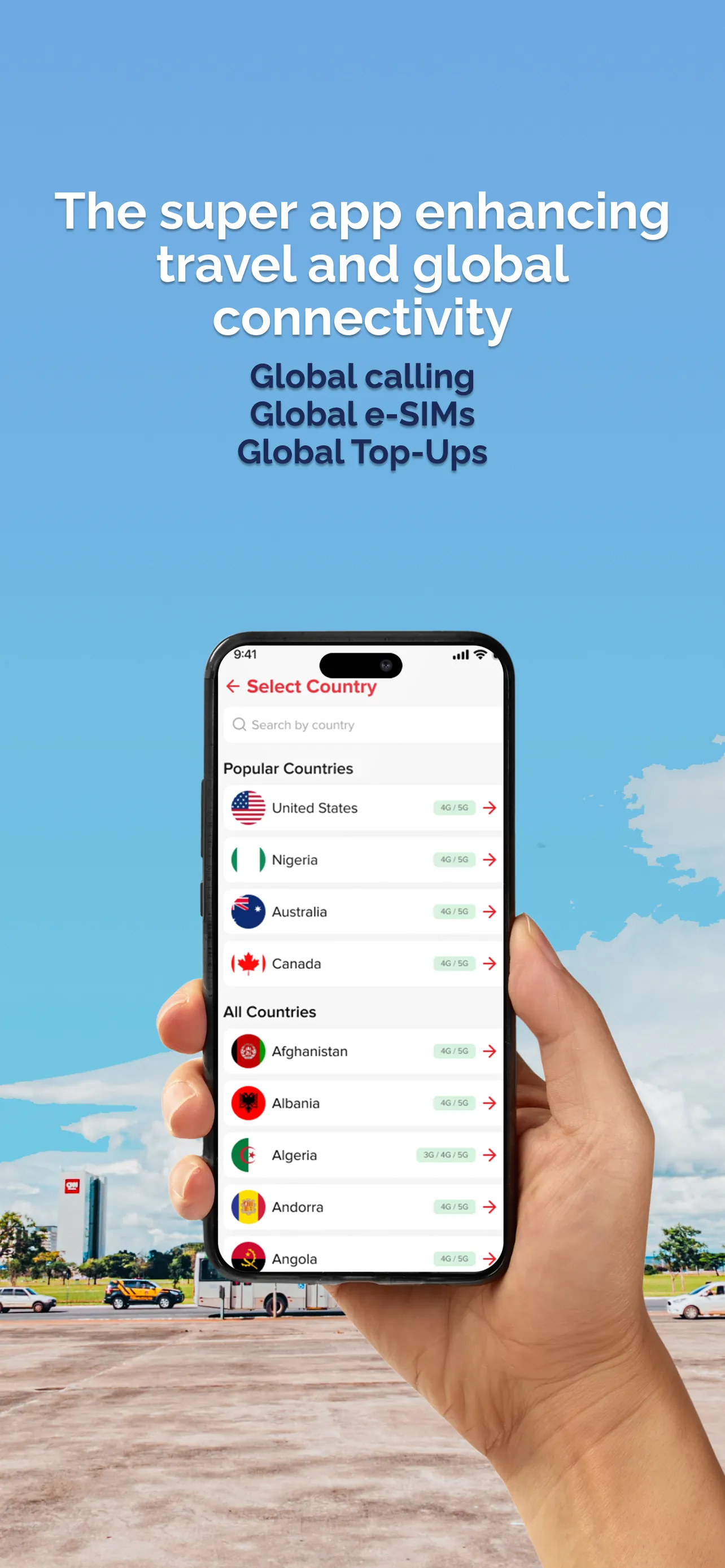 Slick: eSIM & Global Calls iphone screenshot 1