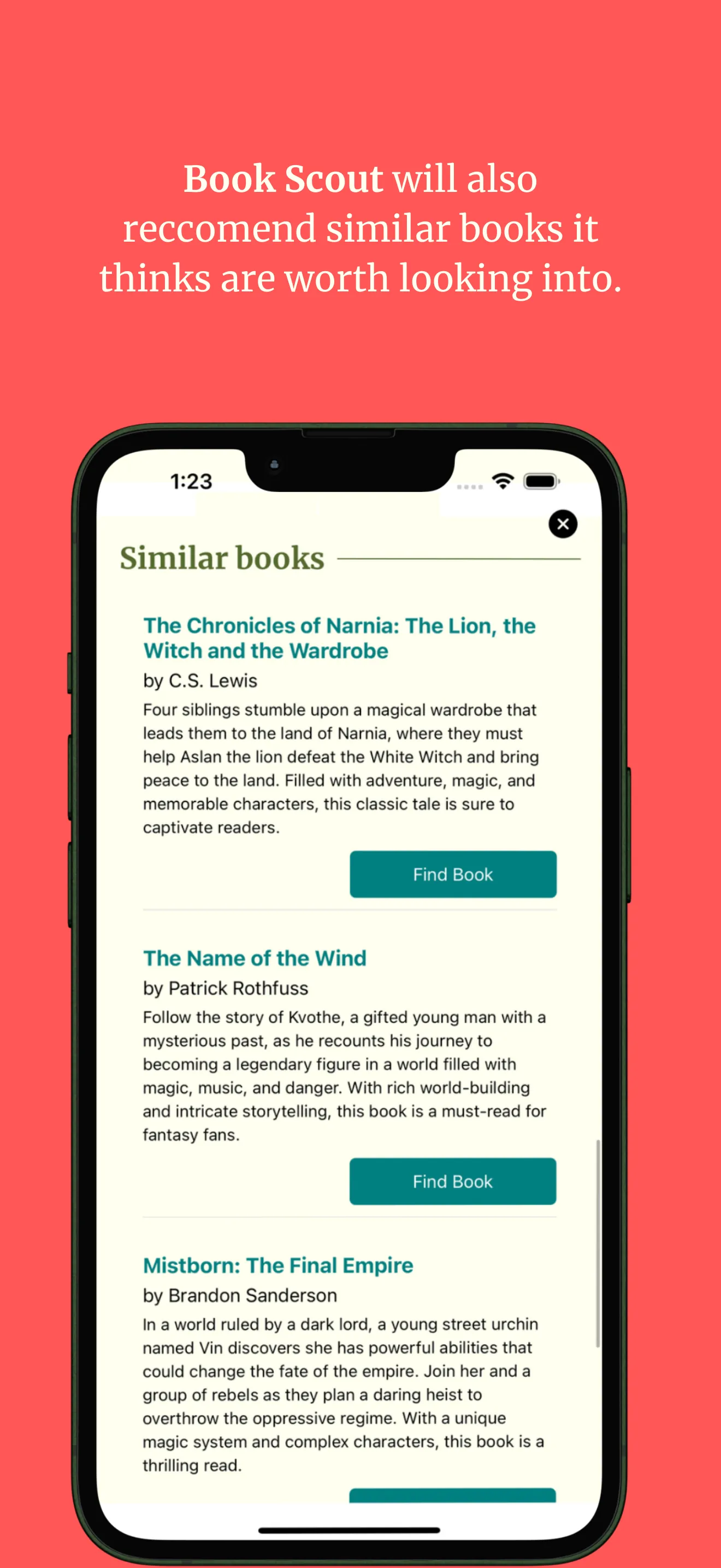 Book Scout iphone screenshot 5