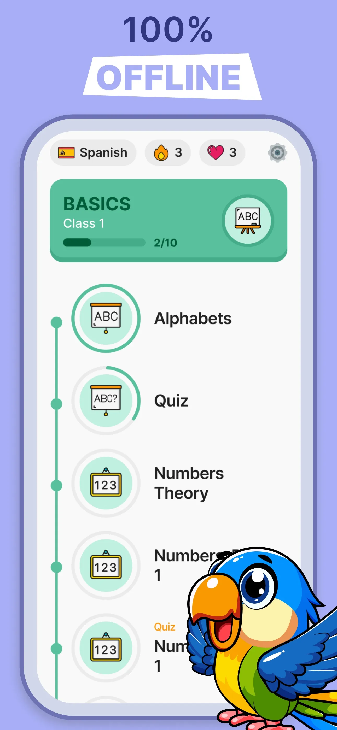 Learn Spanish for Beginners iphone screenshot 2