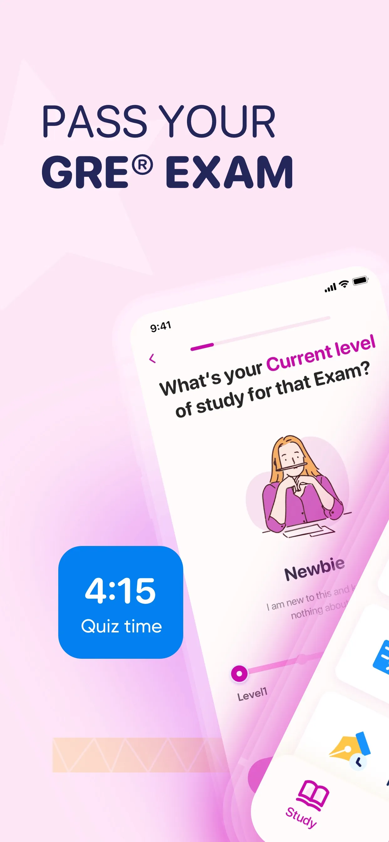 Pass Exam 2025: GRE® Exam Prep iphone screenshot 1