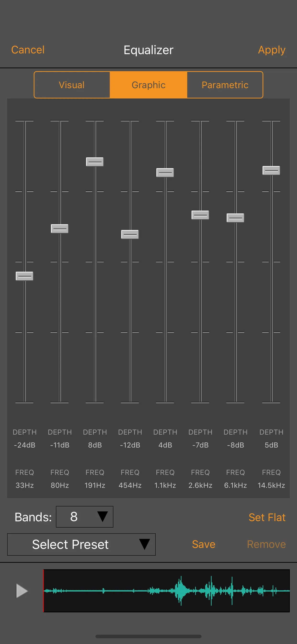 WavePad Music and Audio Editor iphone screenshot 3
