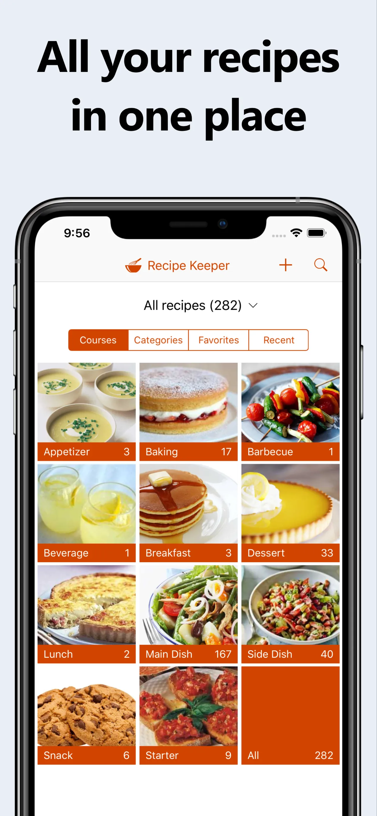 Recipe Keeper iphone screenshot 1