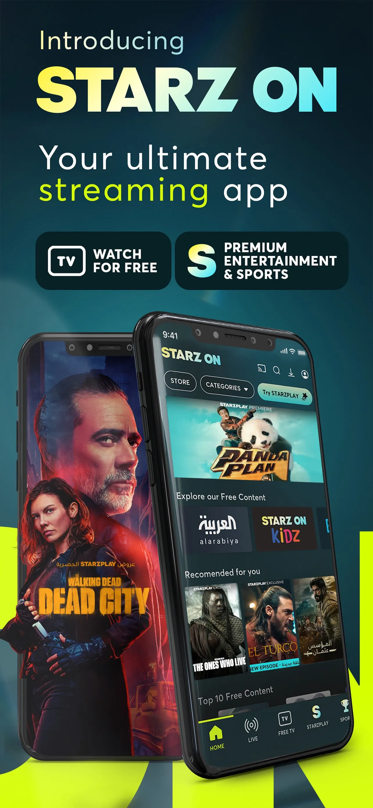 STARZ ON iphone screenshot 1