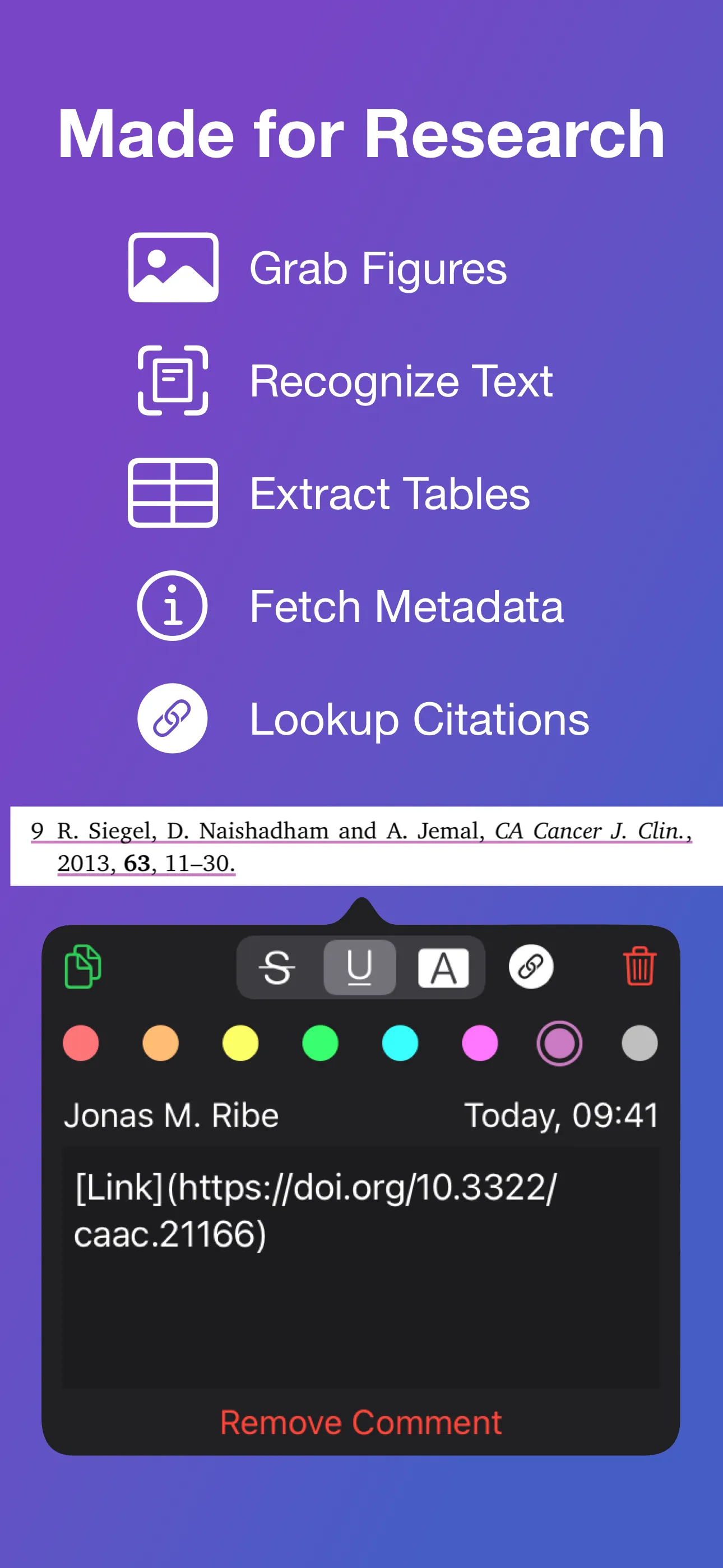 Highlights: PDF Reader & Notes iphone screenshot 7