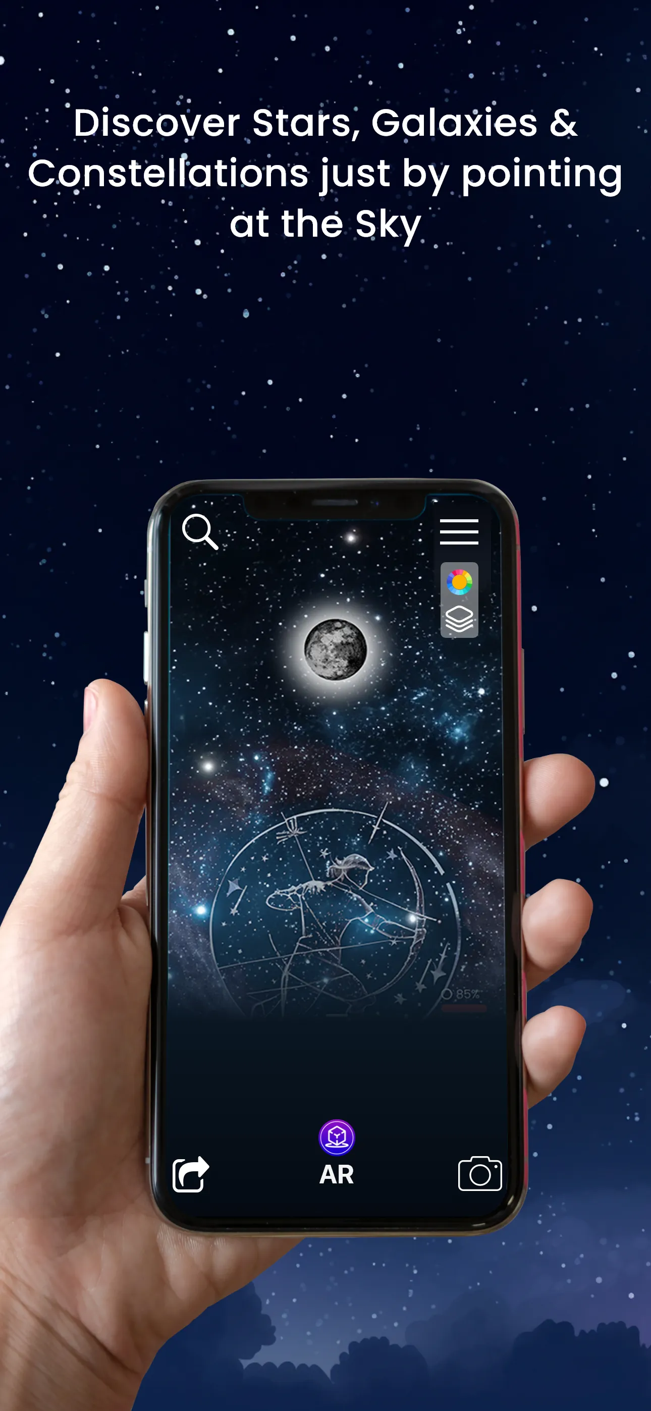Star Gazer: Sky Map& Astronomy iphone screenshot 1