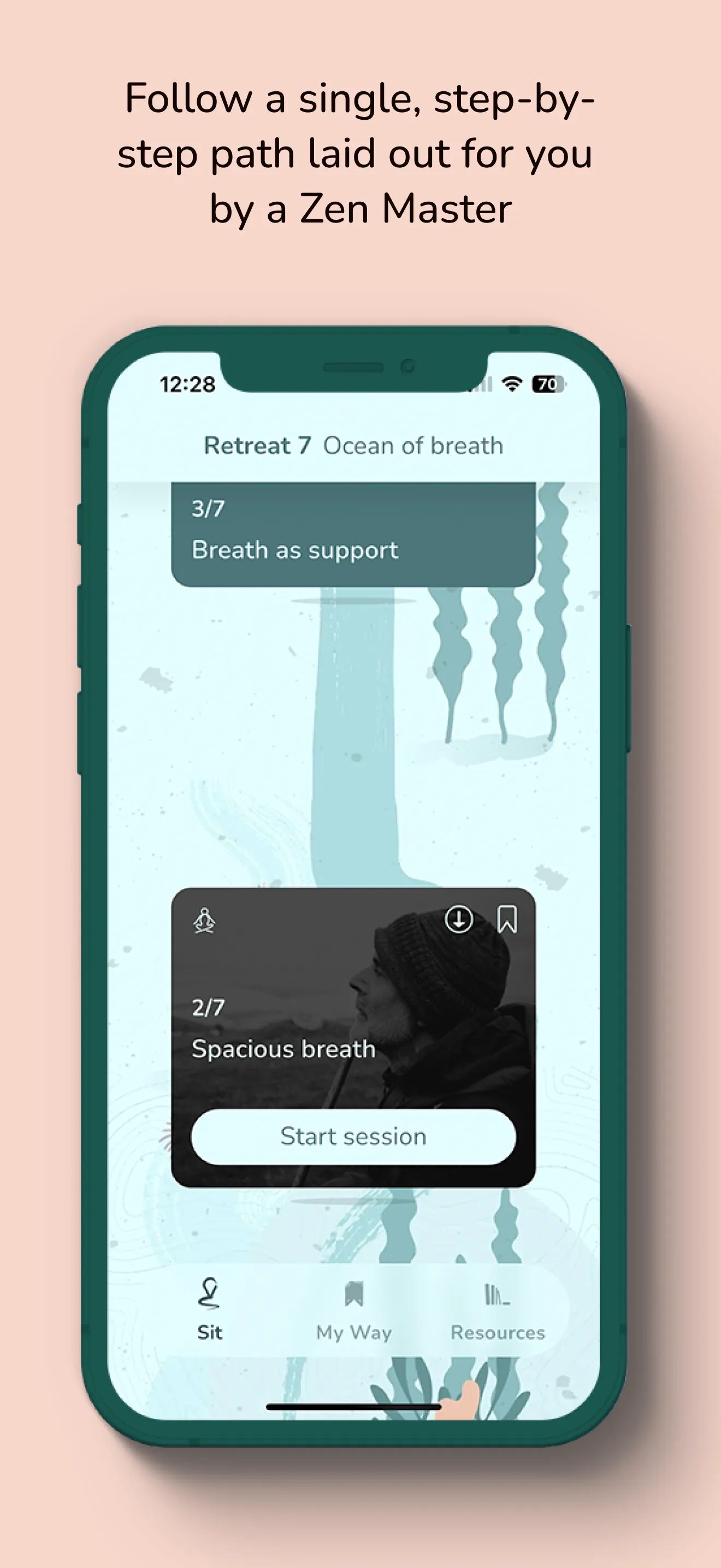 The Way: Meditation Path iphone screenshot 3