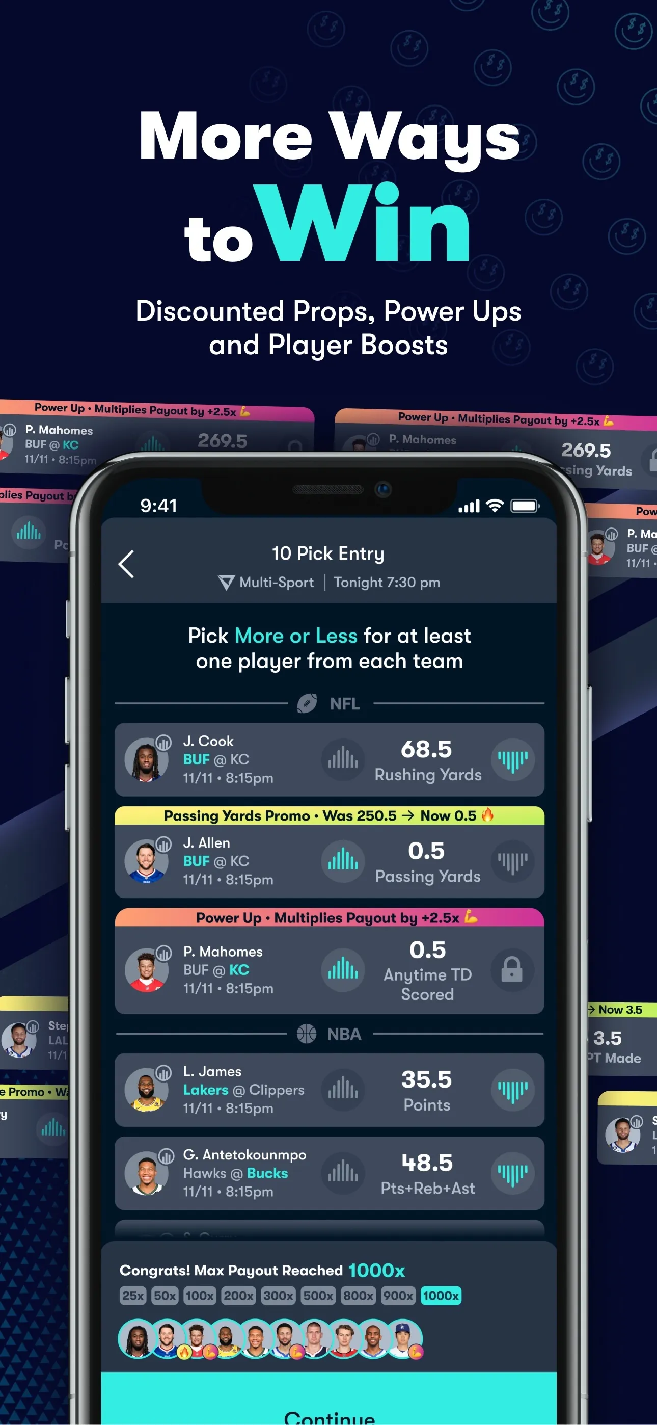 Vivid Picks Fantasy Sports iphone screenshot 5