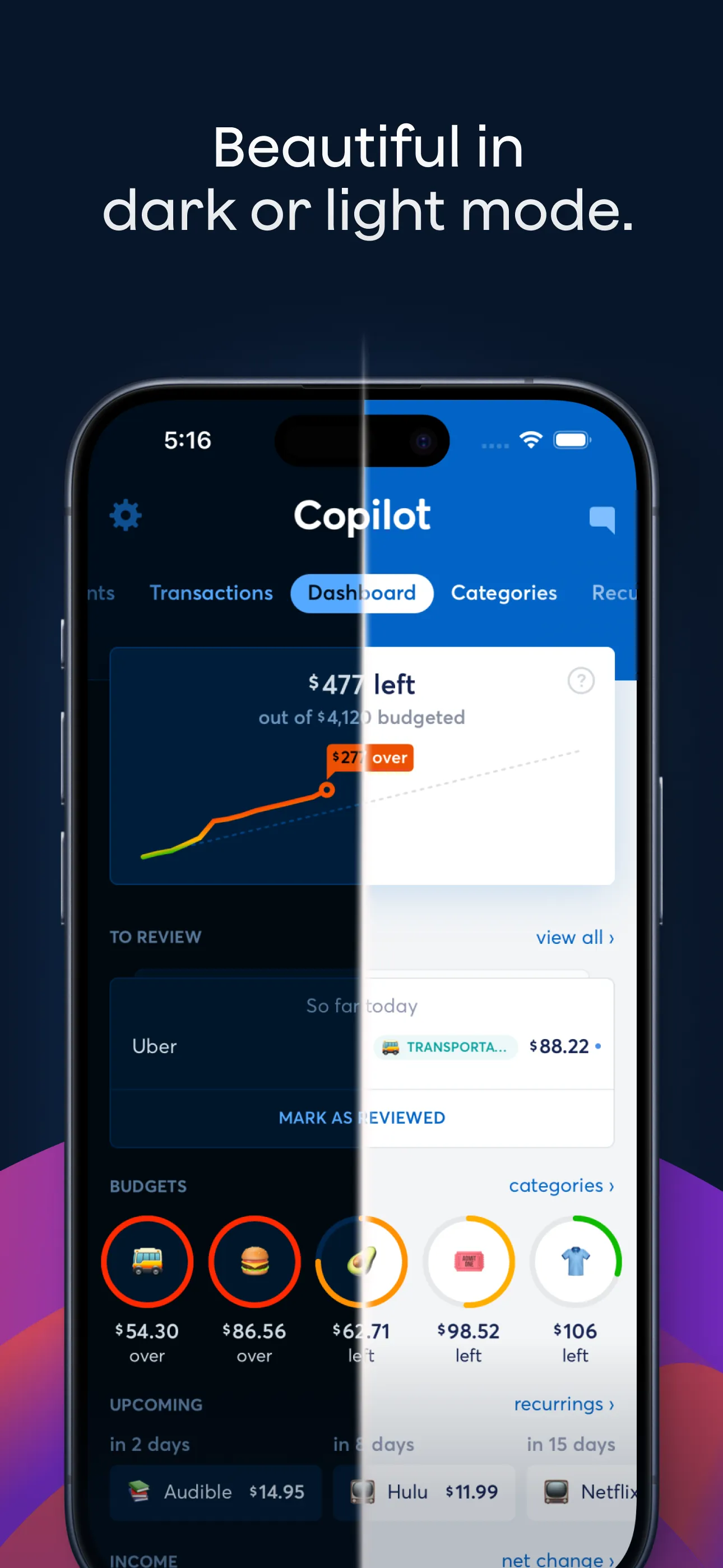 Copilot: Track & Budget Money iphone screenshot 10