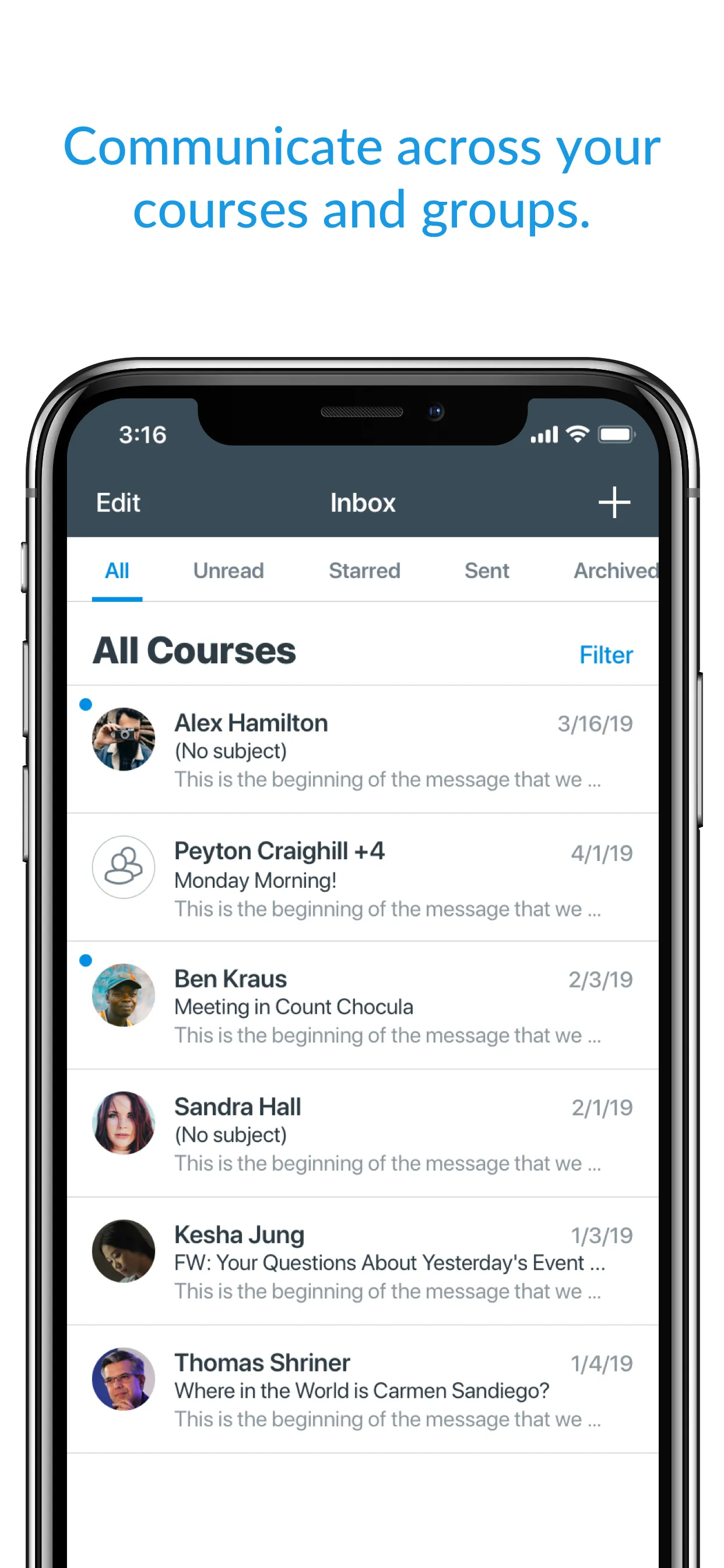 Canvas Student iphone screenshot 5